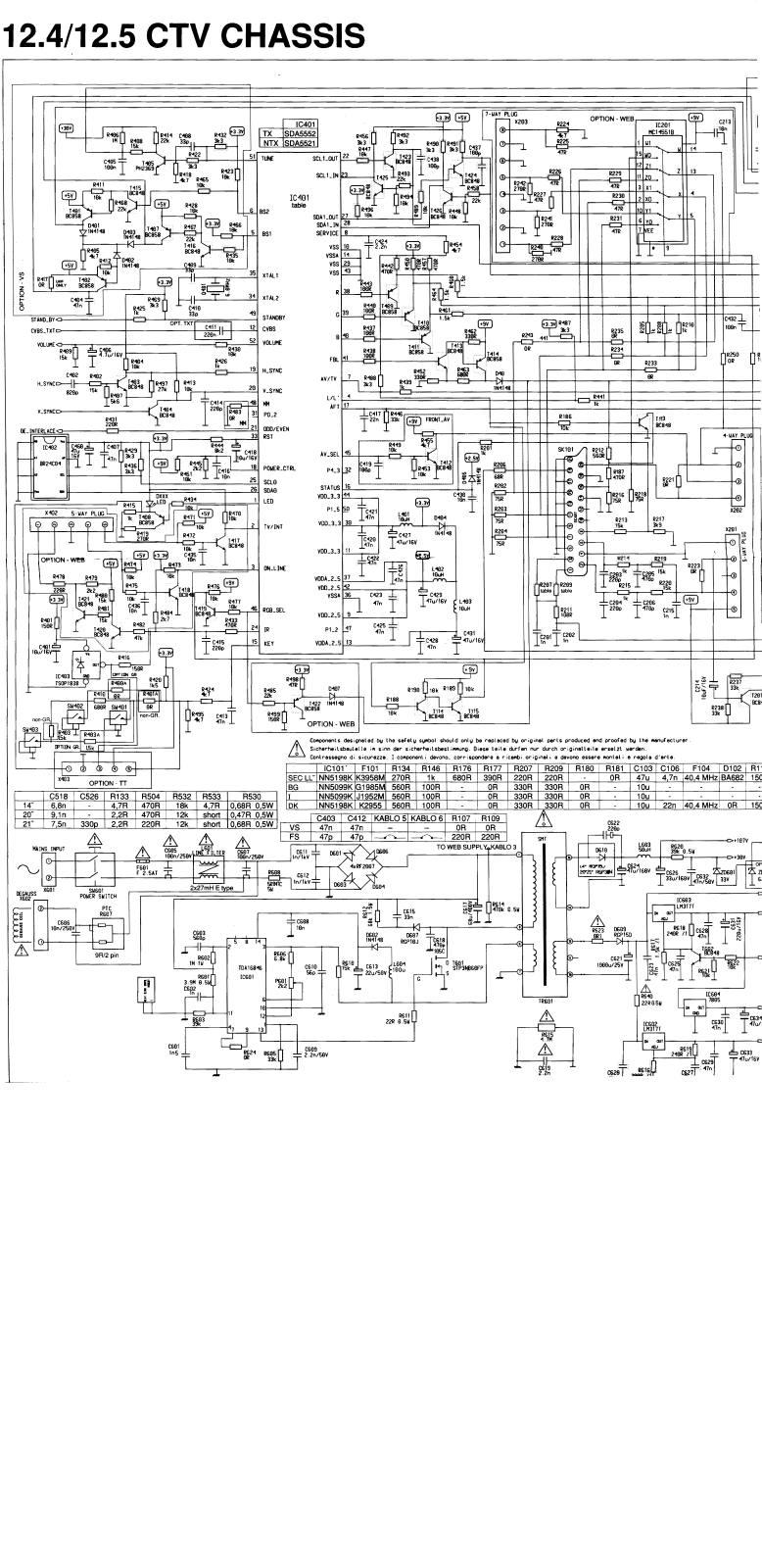 Beko 12.4CTV, 12.5 CTV, 12.5 CTV Service Manual