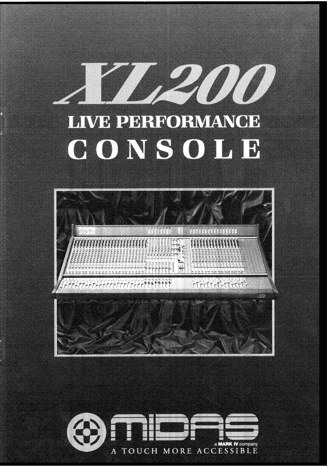 Midas Consoles XL200 User Manual