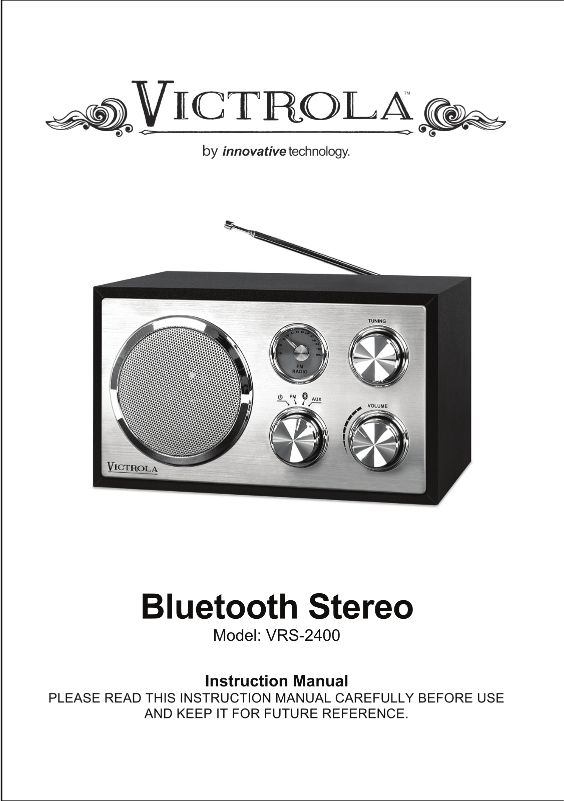 Victrola VRS-2400 User guide - ManualMachine.com