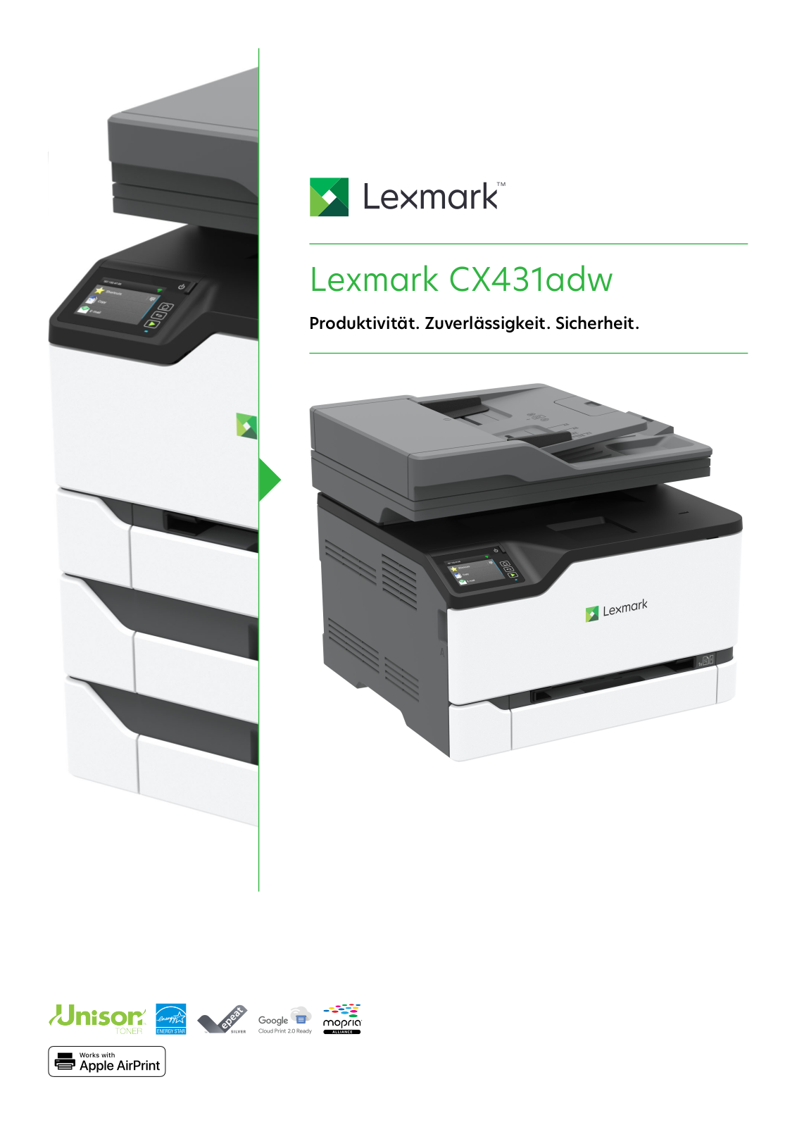 Lexmark CX431adw User Manual