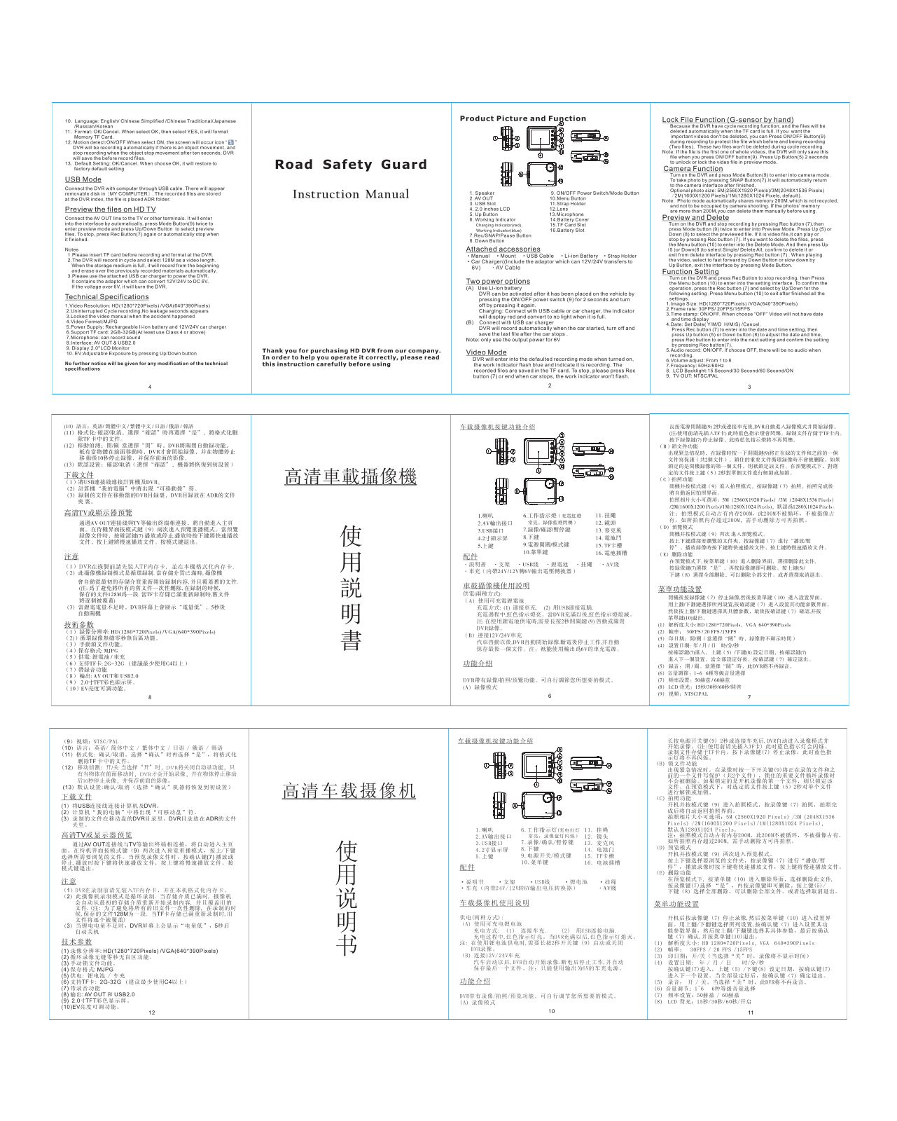 Falcon eye FE-89AVR Light User Manual