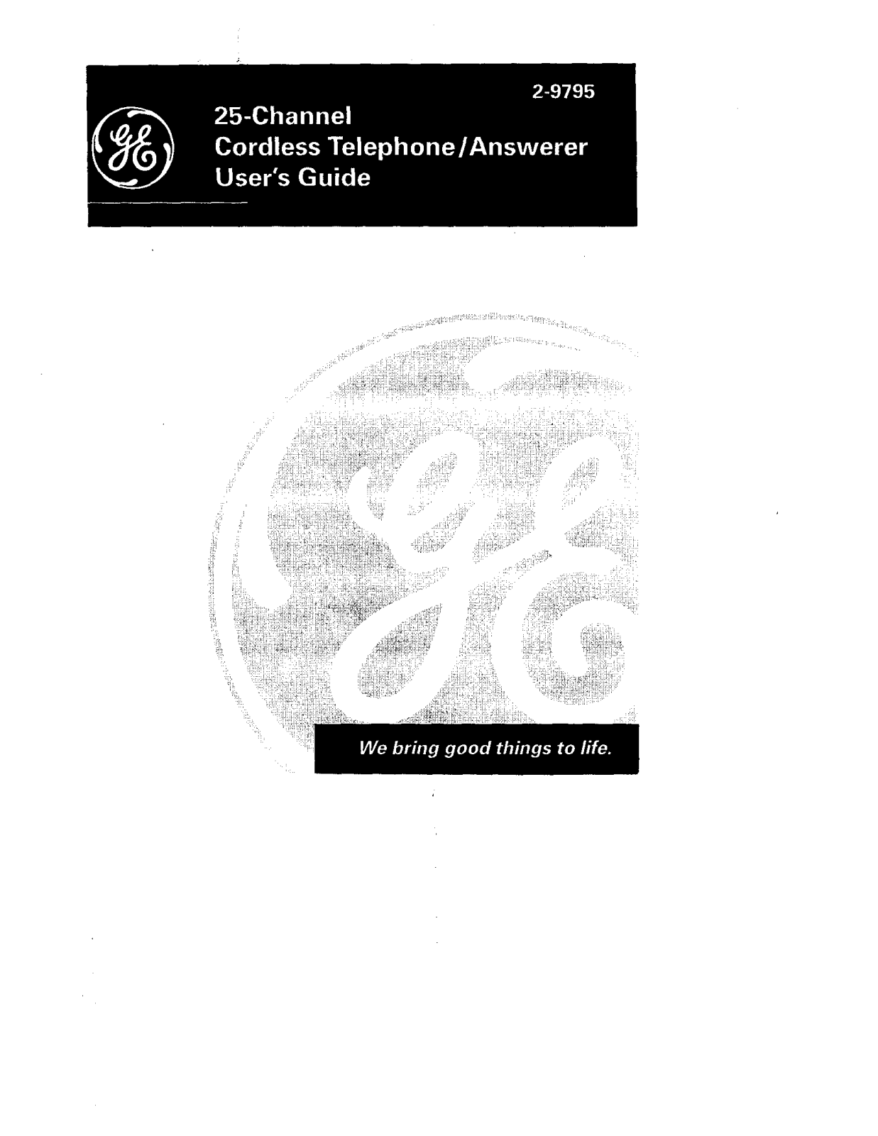 GE 2-9795 User's Guide - ManualMachine.com