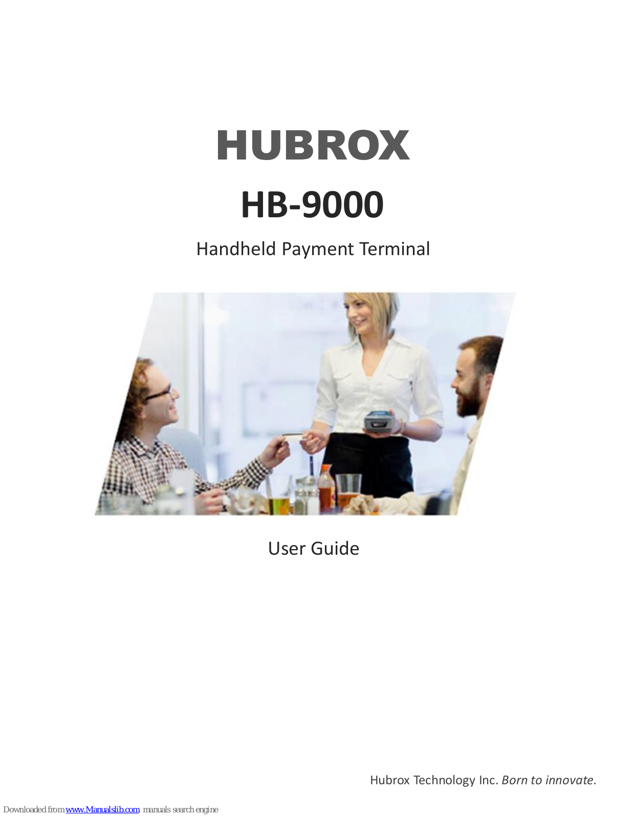 HUBROX HB-9000 User Manual