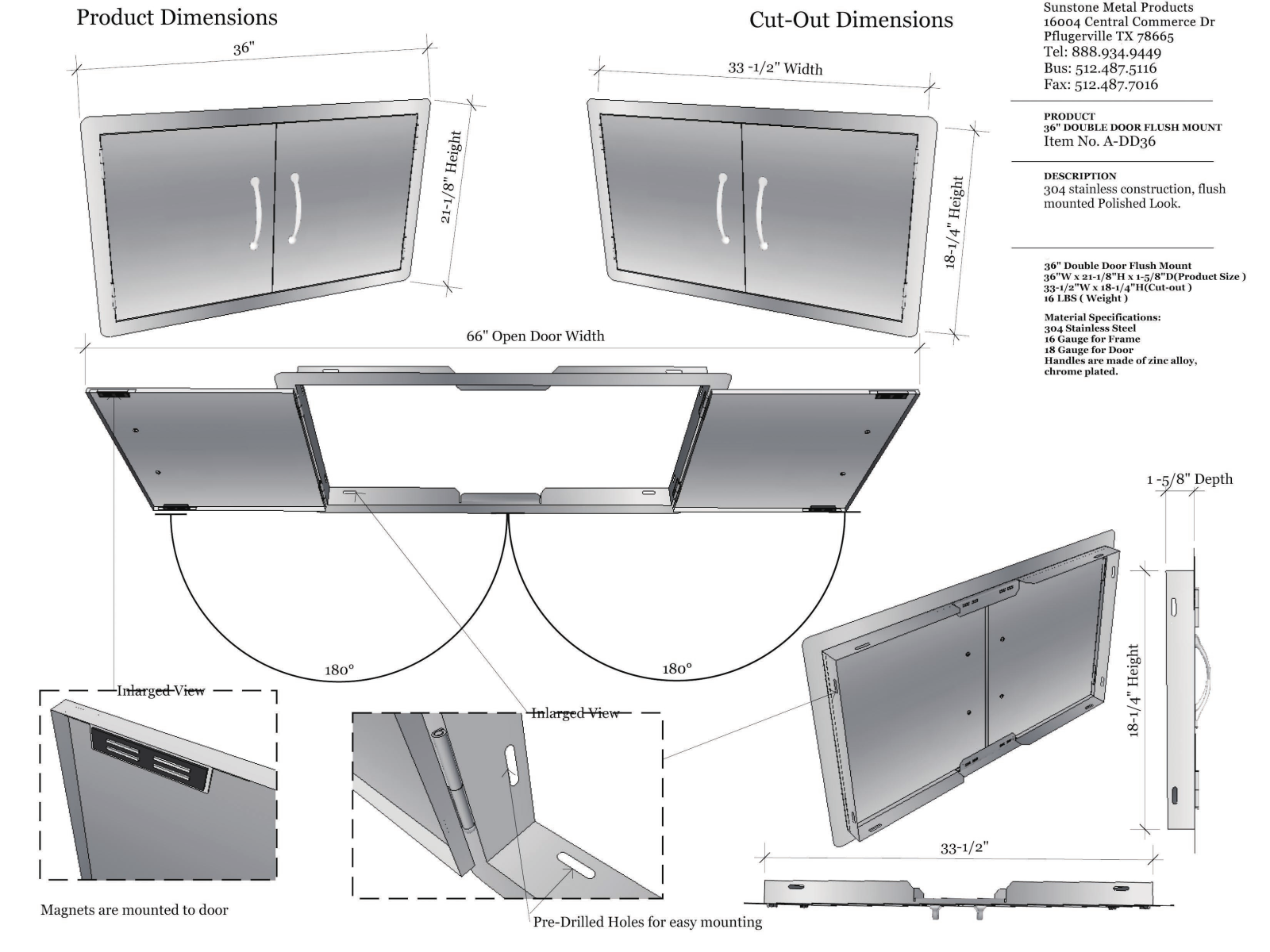 Sunstone ADD36 Specifications