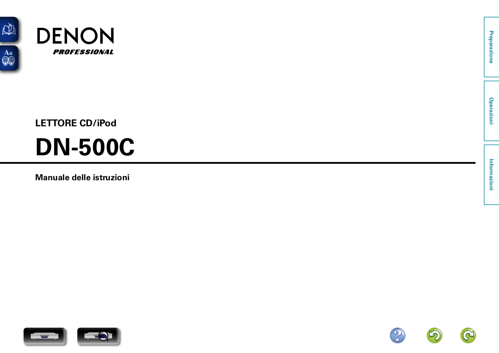 Denon DJ DN-500C Instruction manual