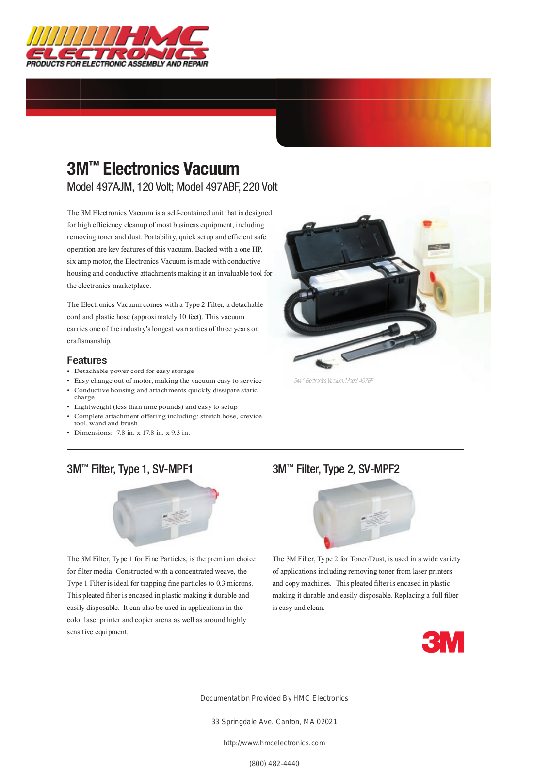 HMC Electronics SV-497AJM User Manual