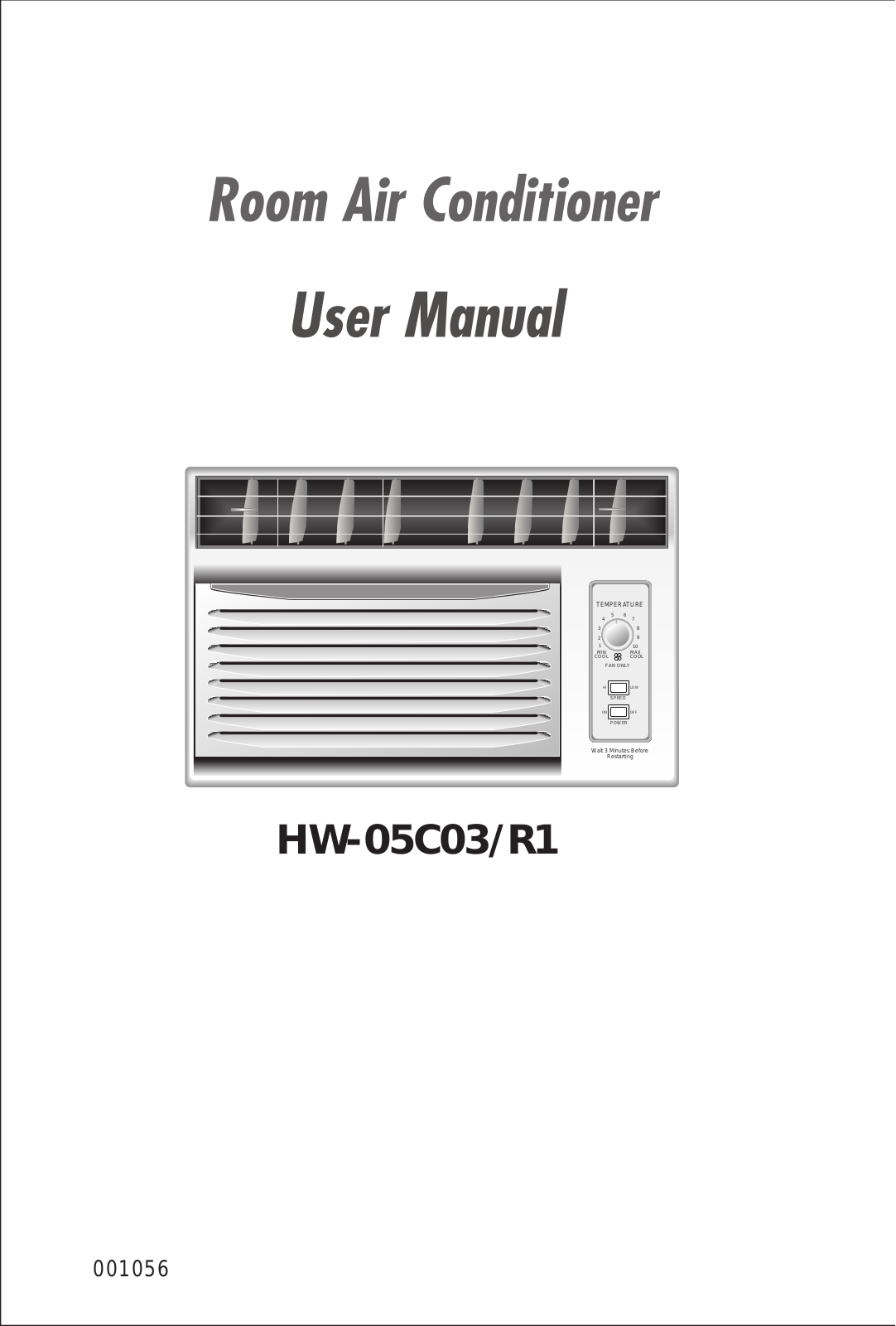 Haier HW-05C03/R1 User Manual