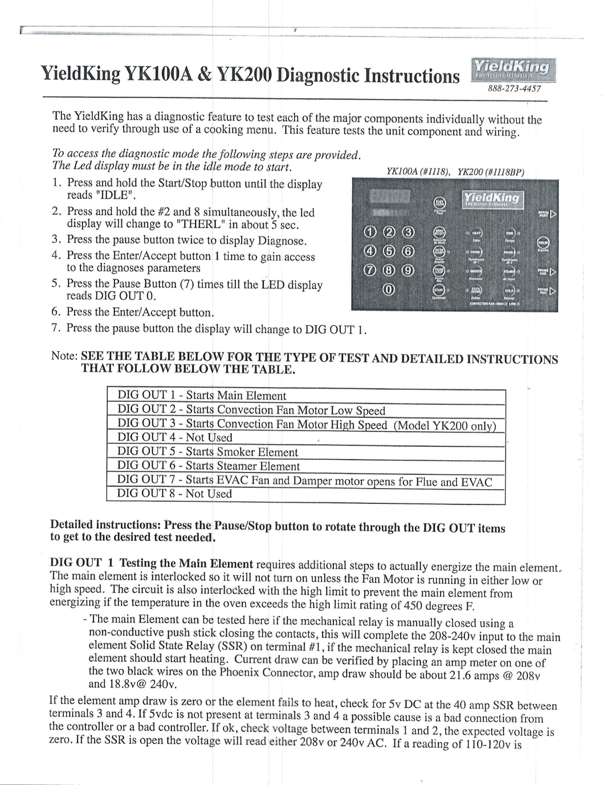 Southern Pride YK-200 Installation  Manual