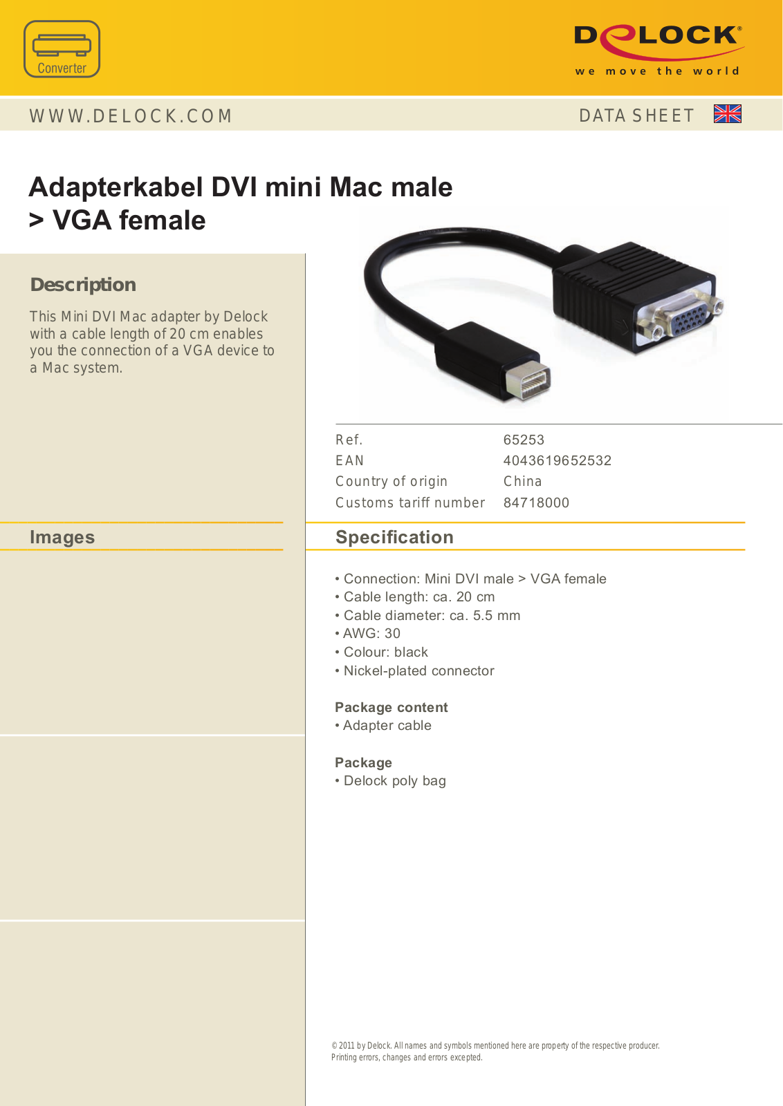 DeLOCK 65253 User Manual