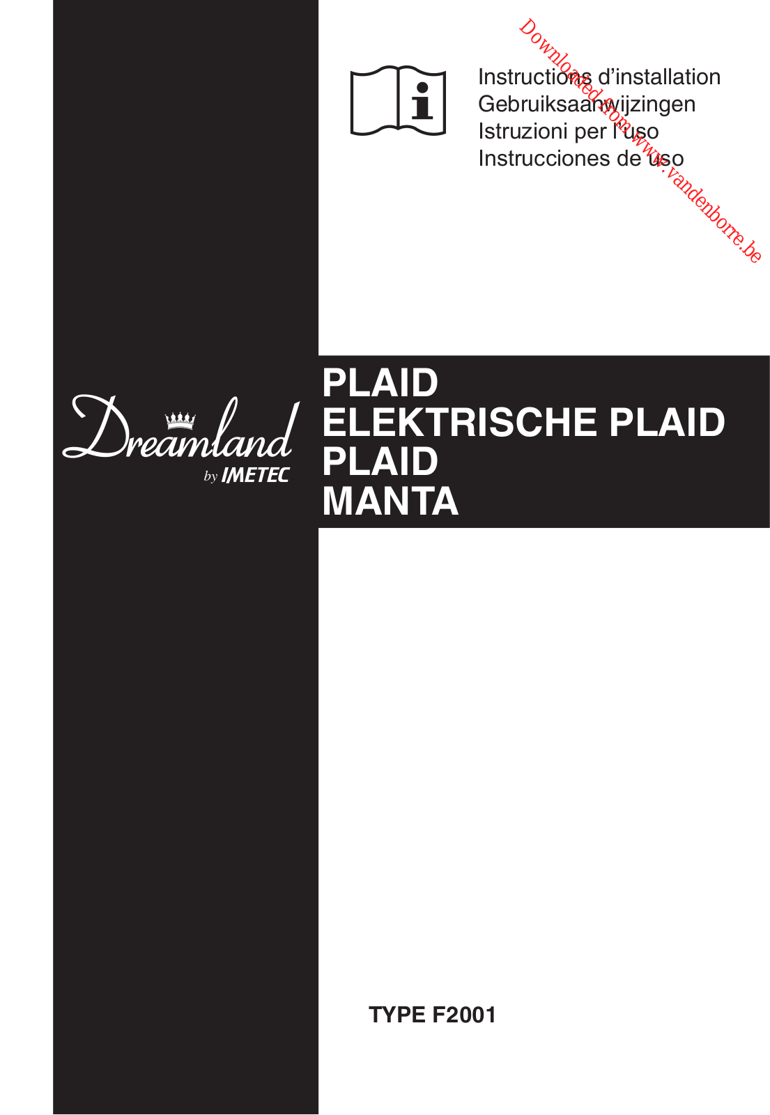 DREAMLAND F2001 User Manual - ManualMachine.com