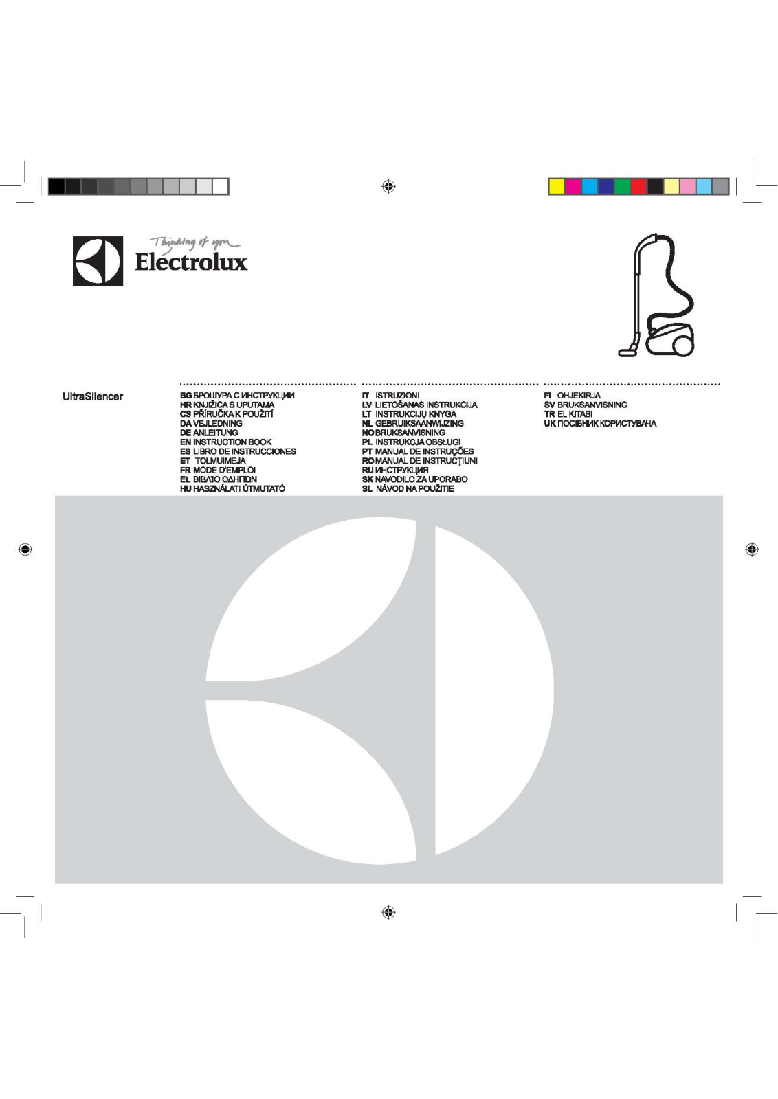 Electrolux USORIGINDB User Manual