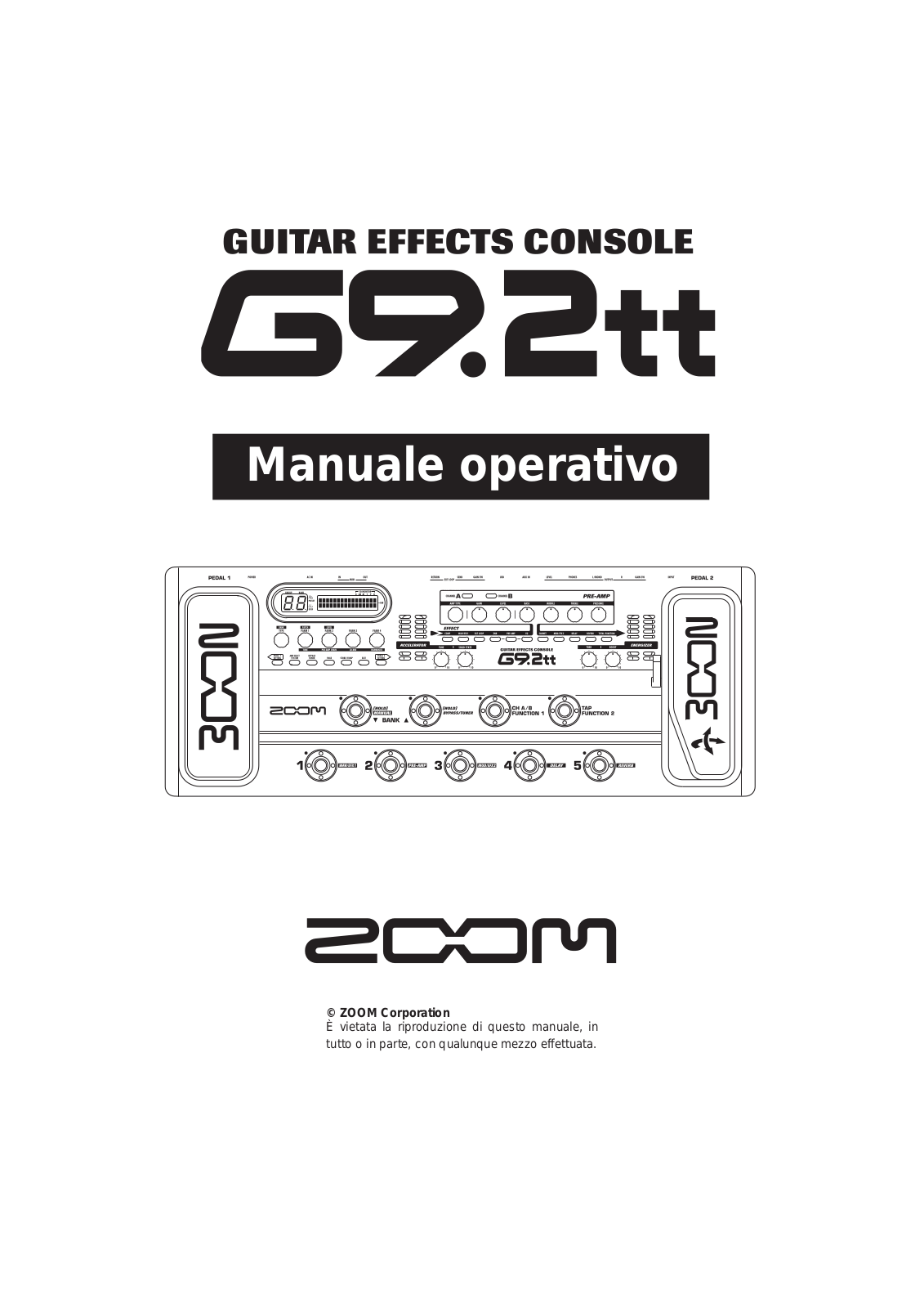 Zoom G9.2TT User Manual