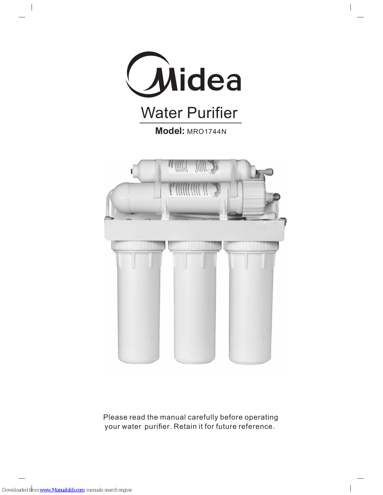 Midea MRO1744N User Manual