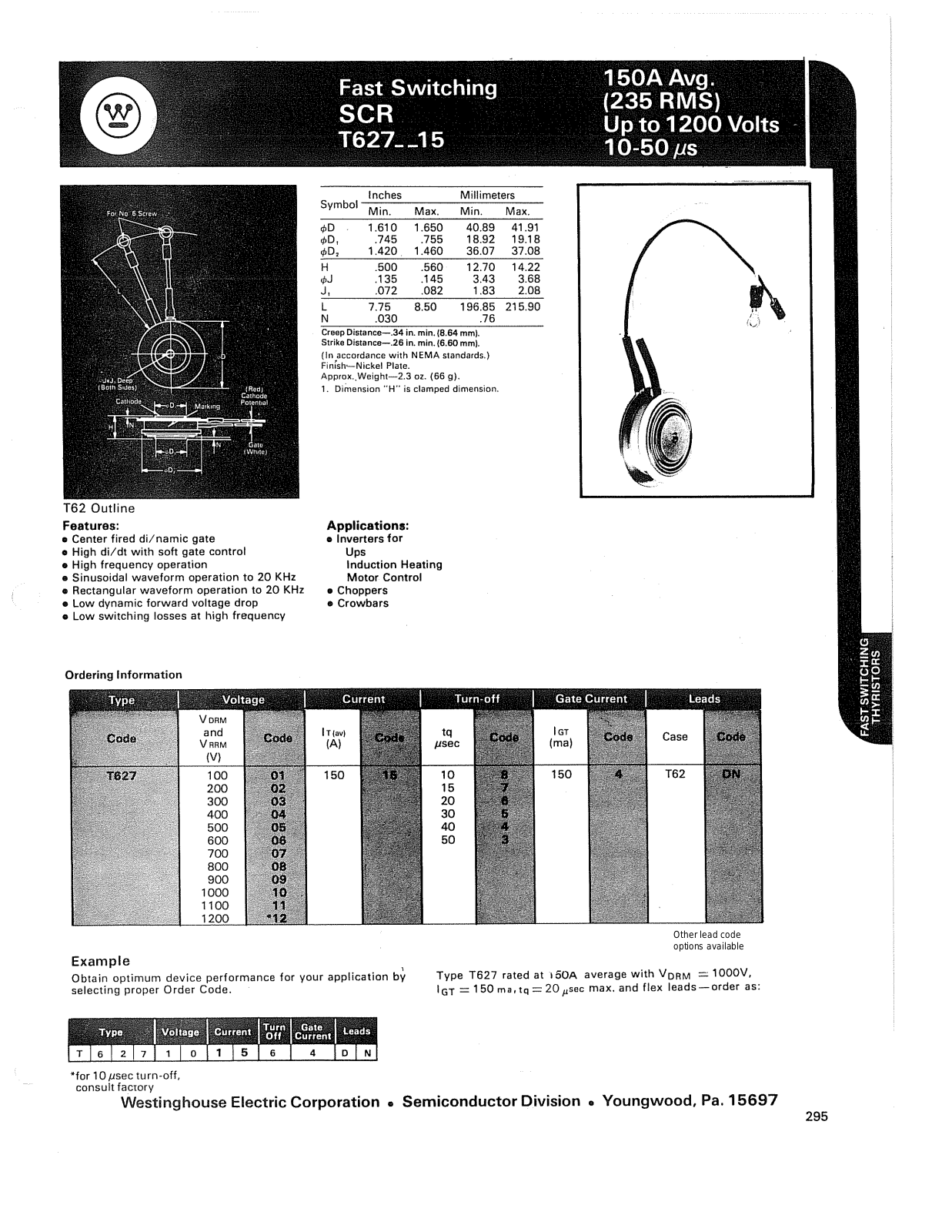 Powerex T627__15 Data Sheet