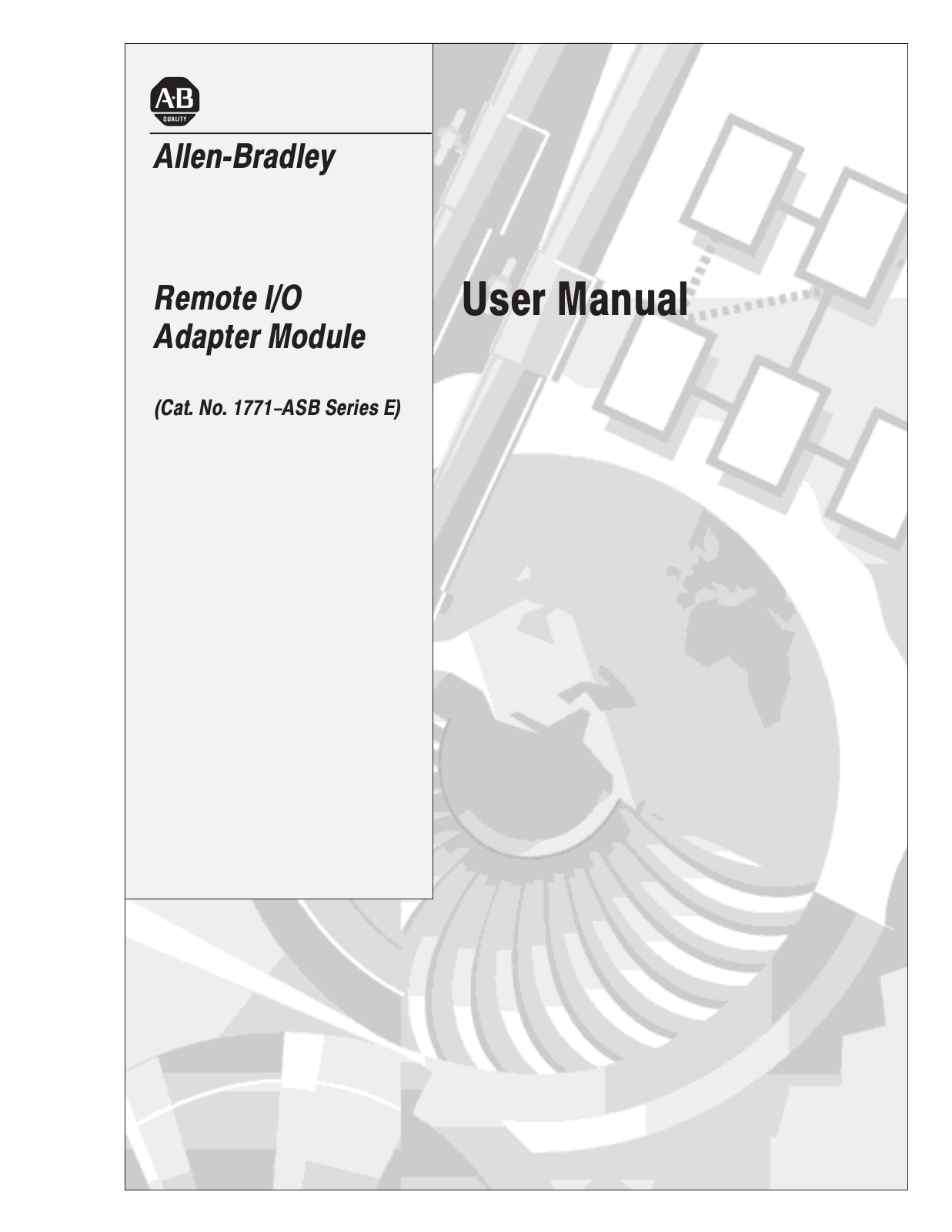 Rockwell Automation 1771-ASBE User Manual