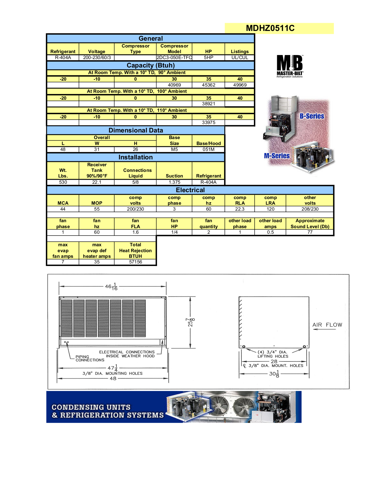 Master-Bilt 2DC-050E-TFC User Manual - ManualMachine.com