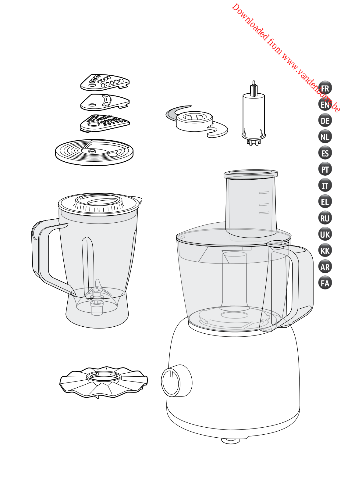 MOULINEX FP244110 User Manual