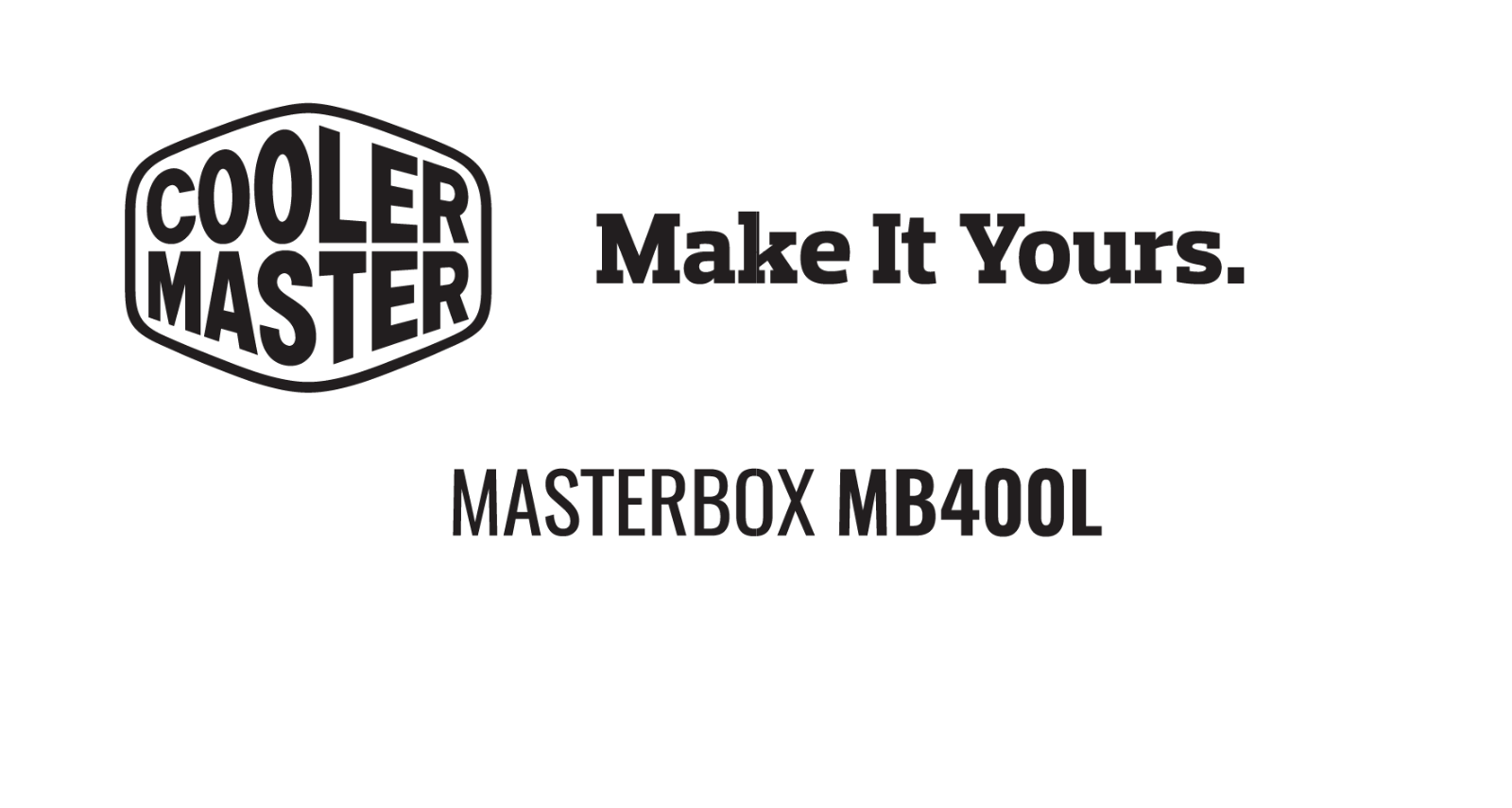 Cooler Master MCB-B400L-KGNN-S00 operation manual