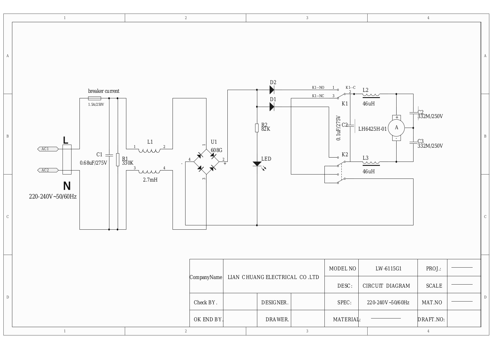 Vitek VT-1673NEW Circuit diagrams