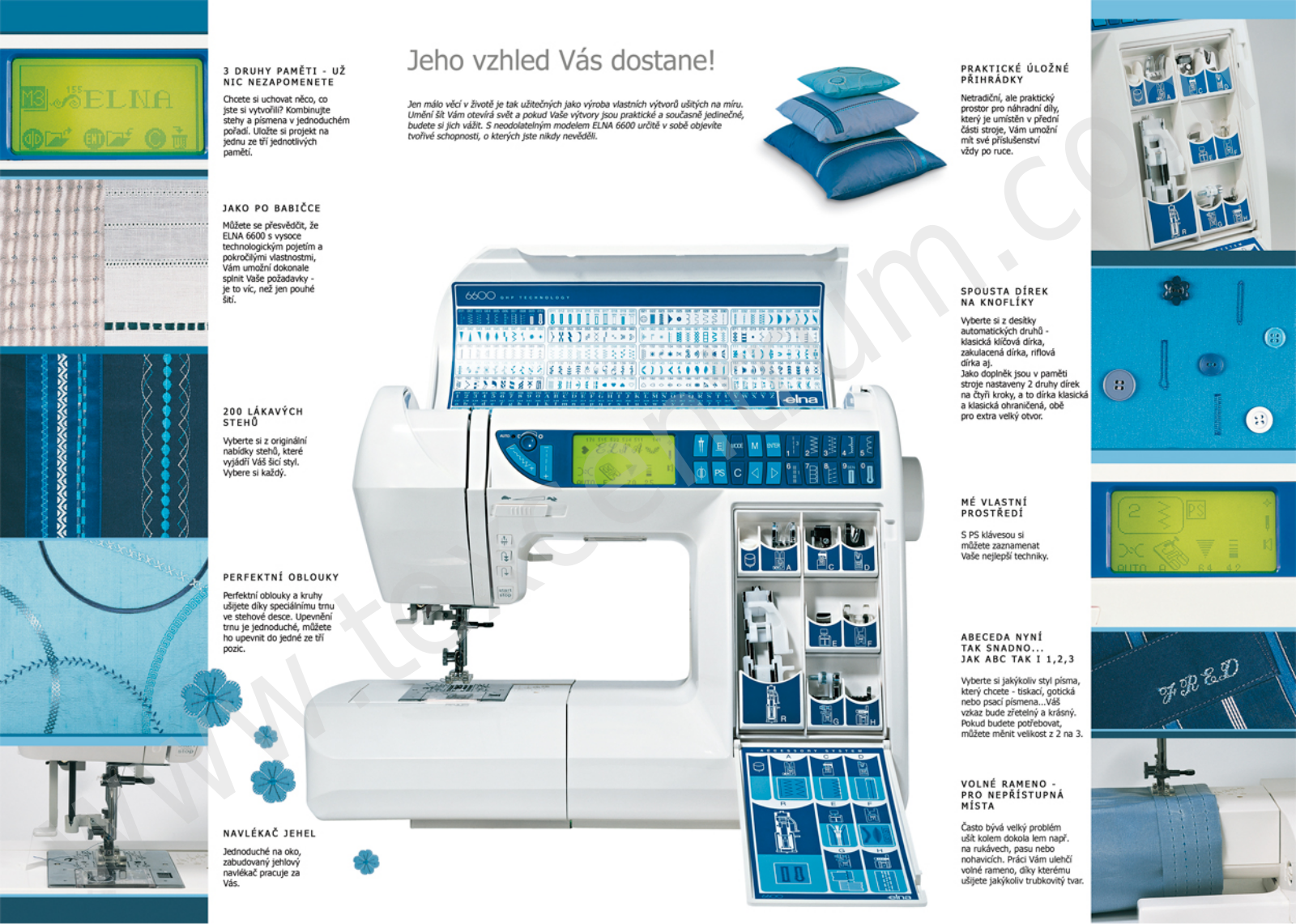 Elna 6600 BROCHURE