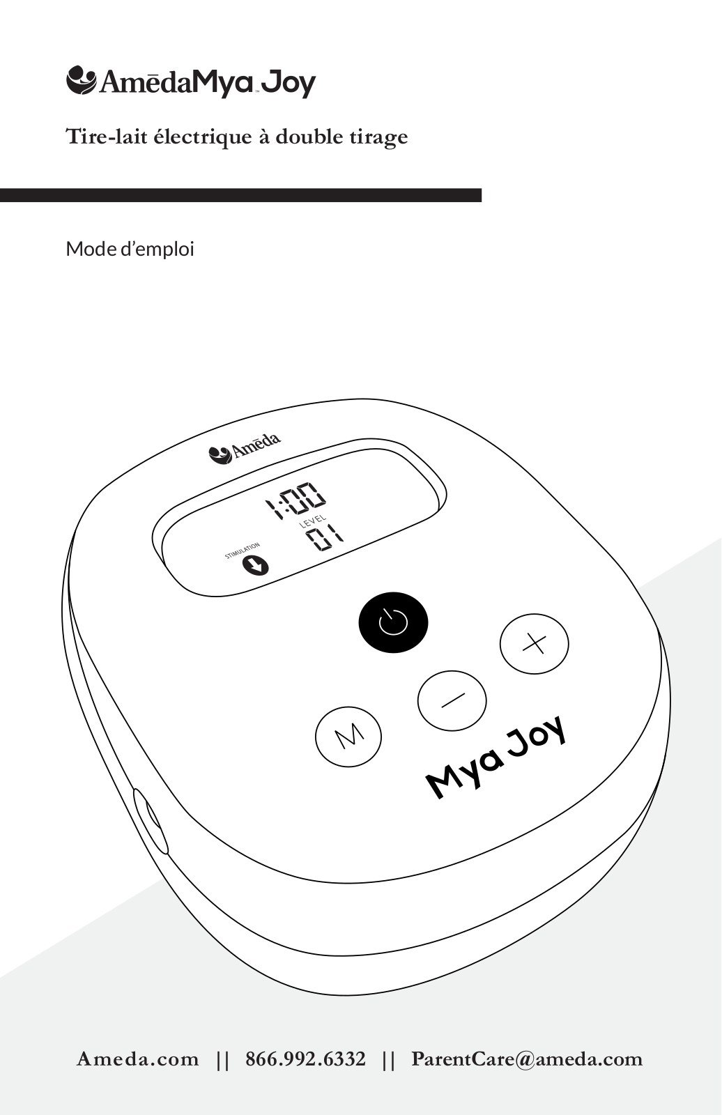 Ameda Mya Joy User guide - ManualMachine.com