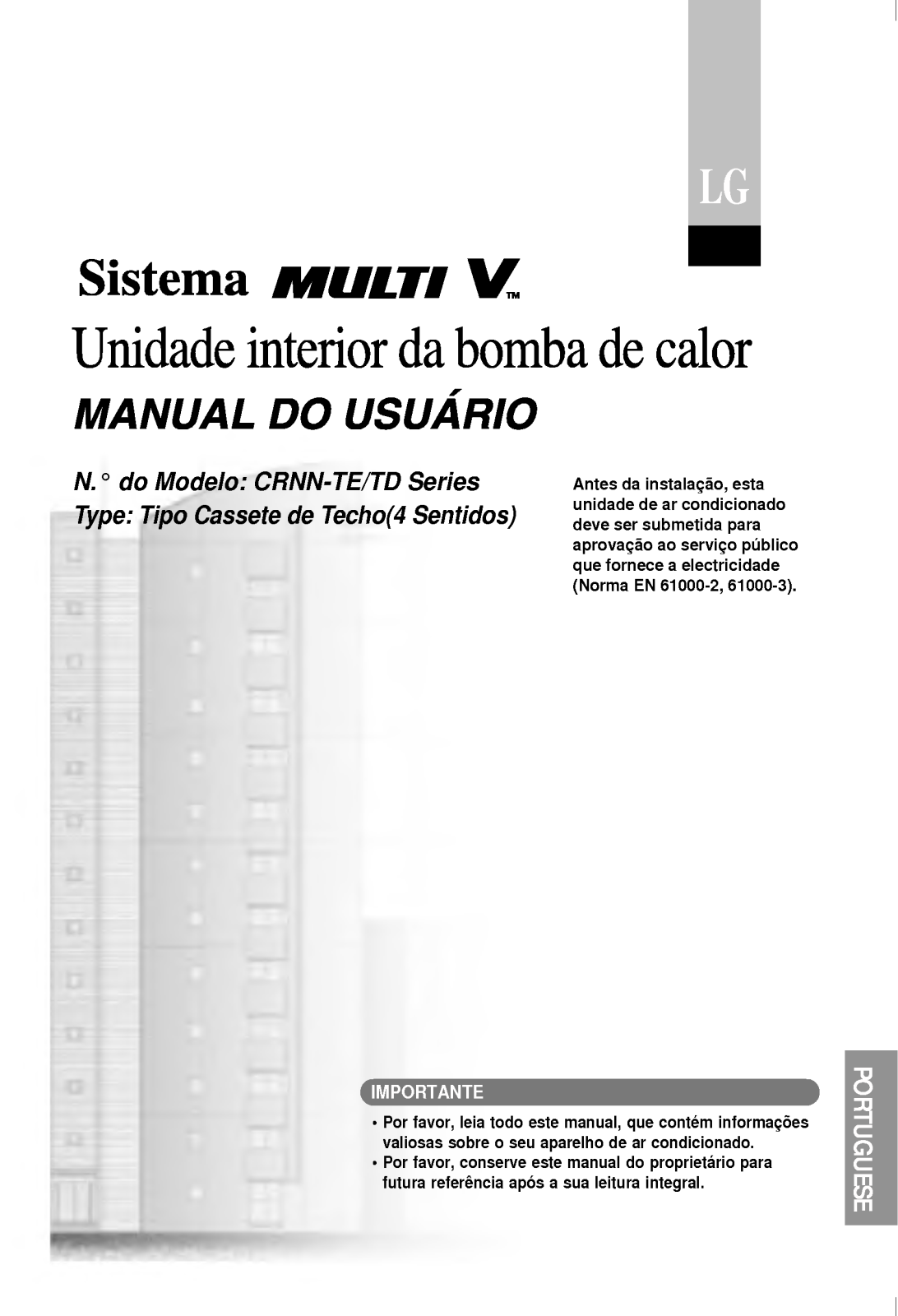 Lg CRNN286TDA0, CRNN186TEA0, CRNN486TDA0, CRNN246TDA0, CRNN426TDA0 User Manual