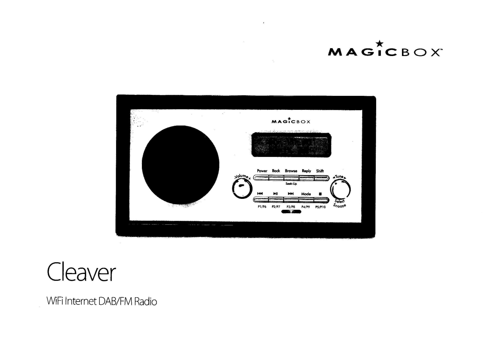 Magic Box Cleaver User Manual