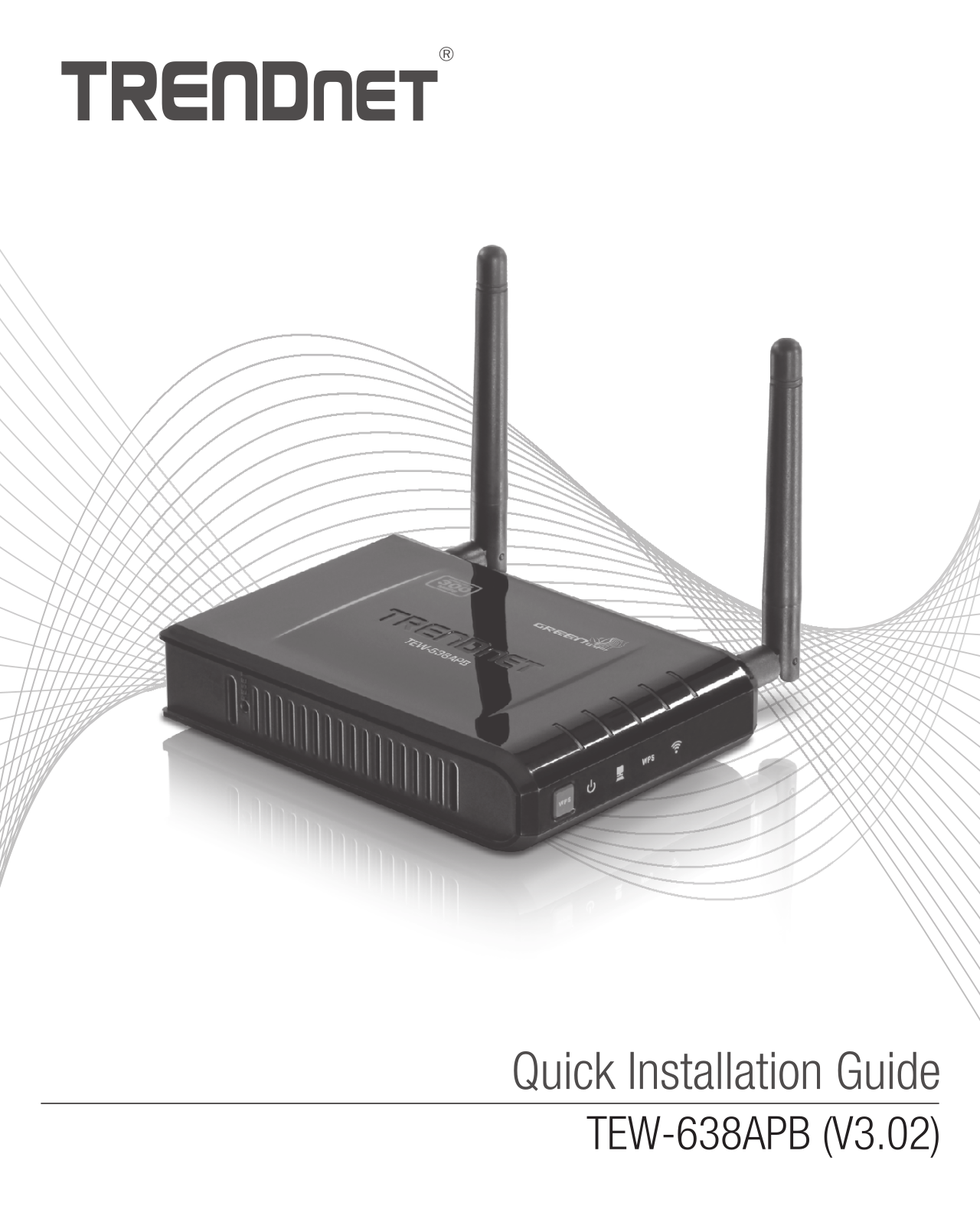 Trendnet TEW-638APB Installation manual