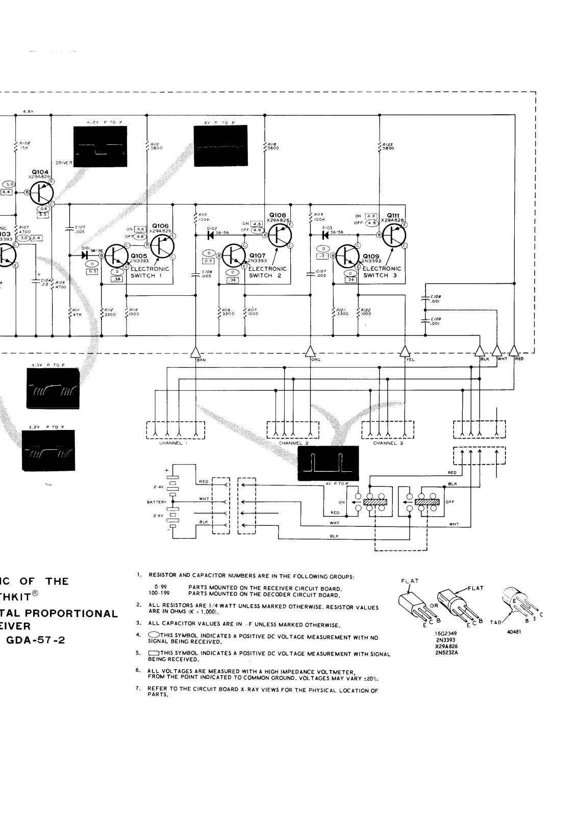 Heathkit gda 57 schematic