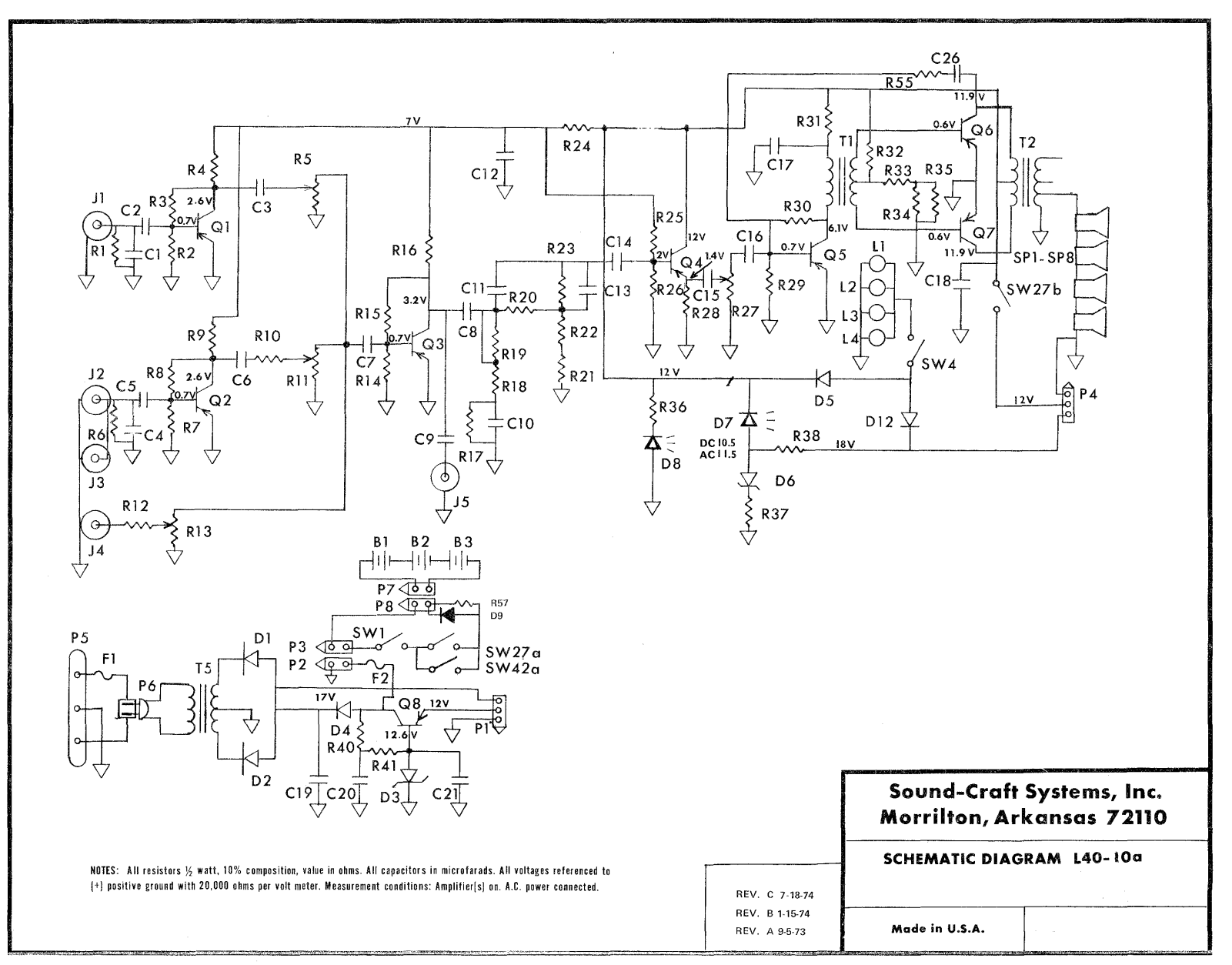 Soundcraft L40_10A Schematic - ManualMachine.com