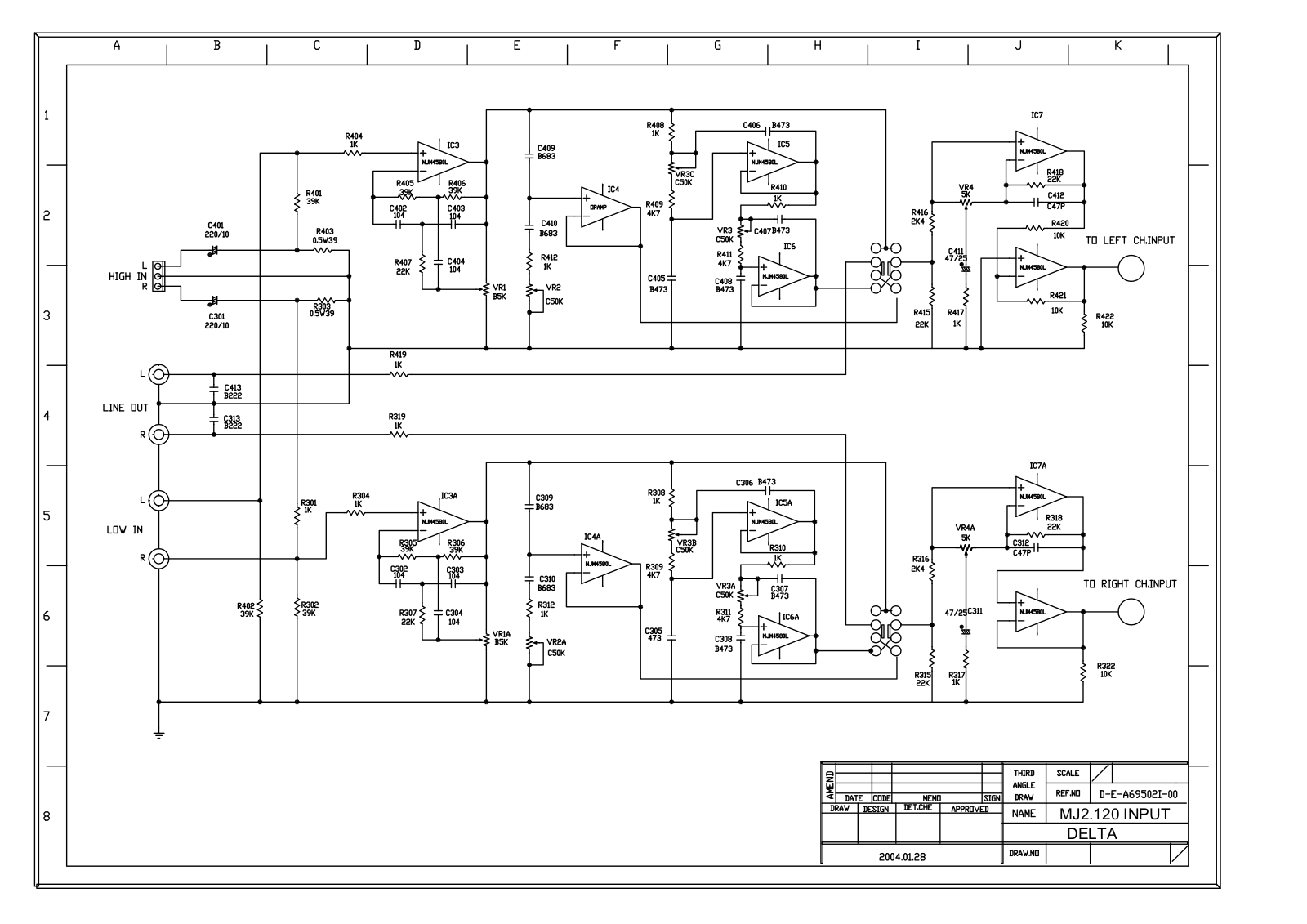 Mystery MJ-2.120 Schematics