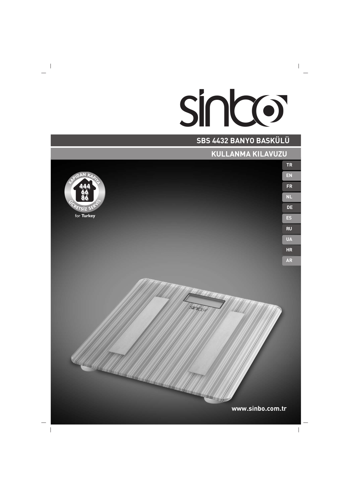 Sinbo SBS 4432 User Manual