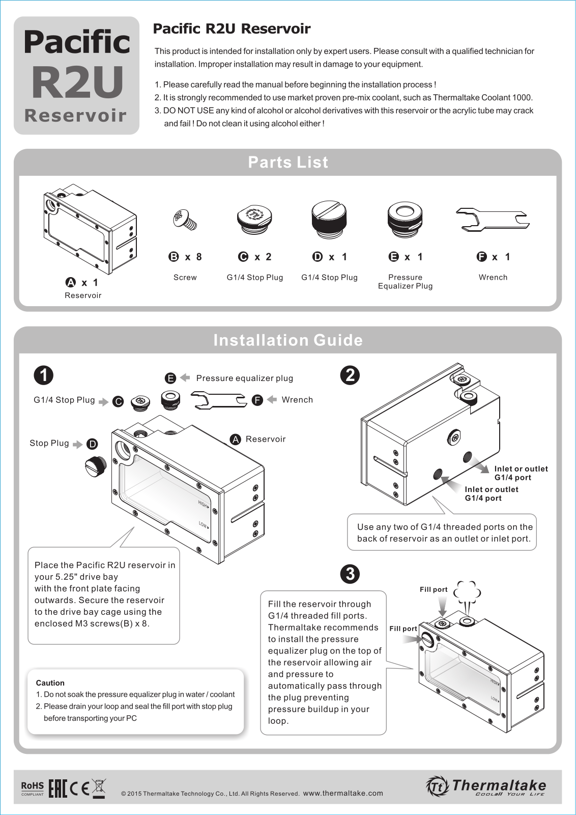 Thermaltake CL-W066-PL00BL-A User Manual