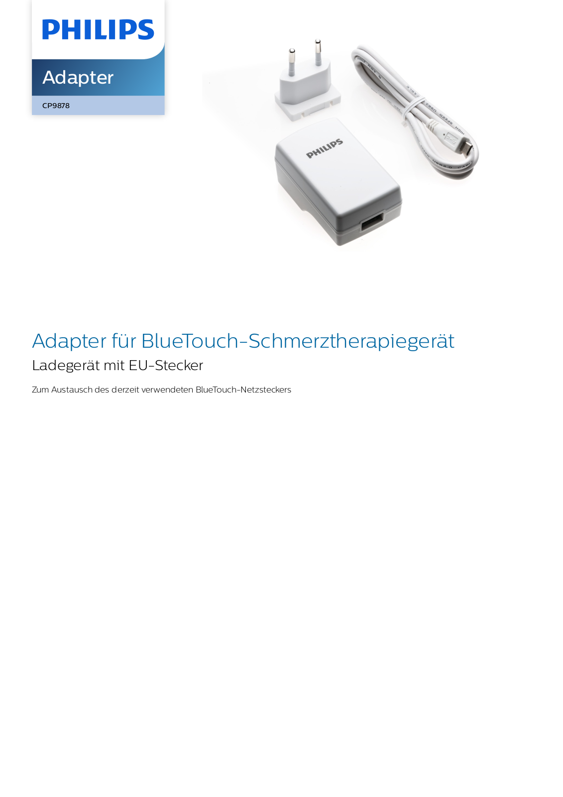 Philips CP9878/01 Leaflet - ManualMachine.com