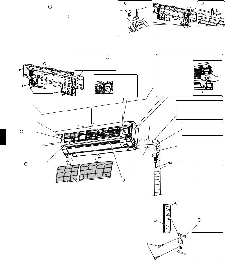 Daikin FTXR28EV1B, FTXR42EV1B, FTXR50EV1B Installation manuals