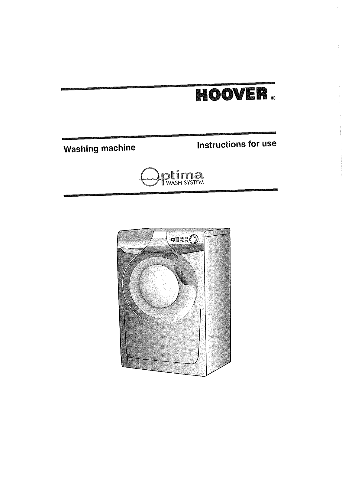 Hoover WMH147 User Manual