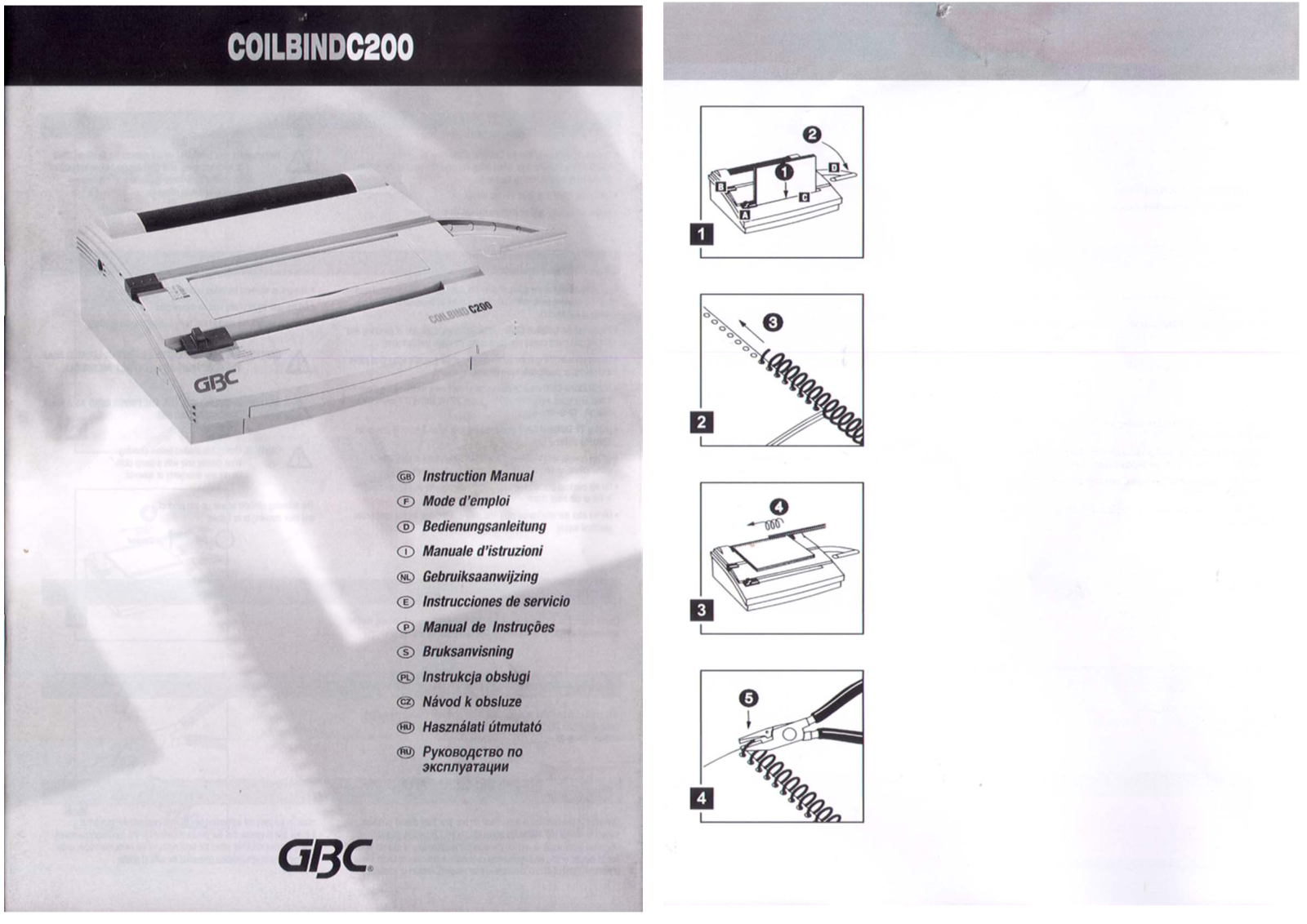 GBC C200 User Manual