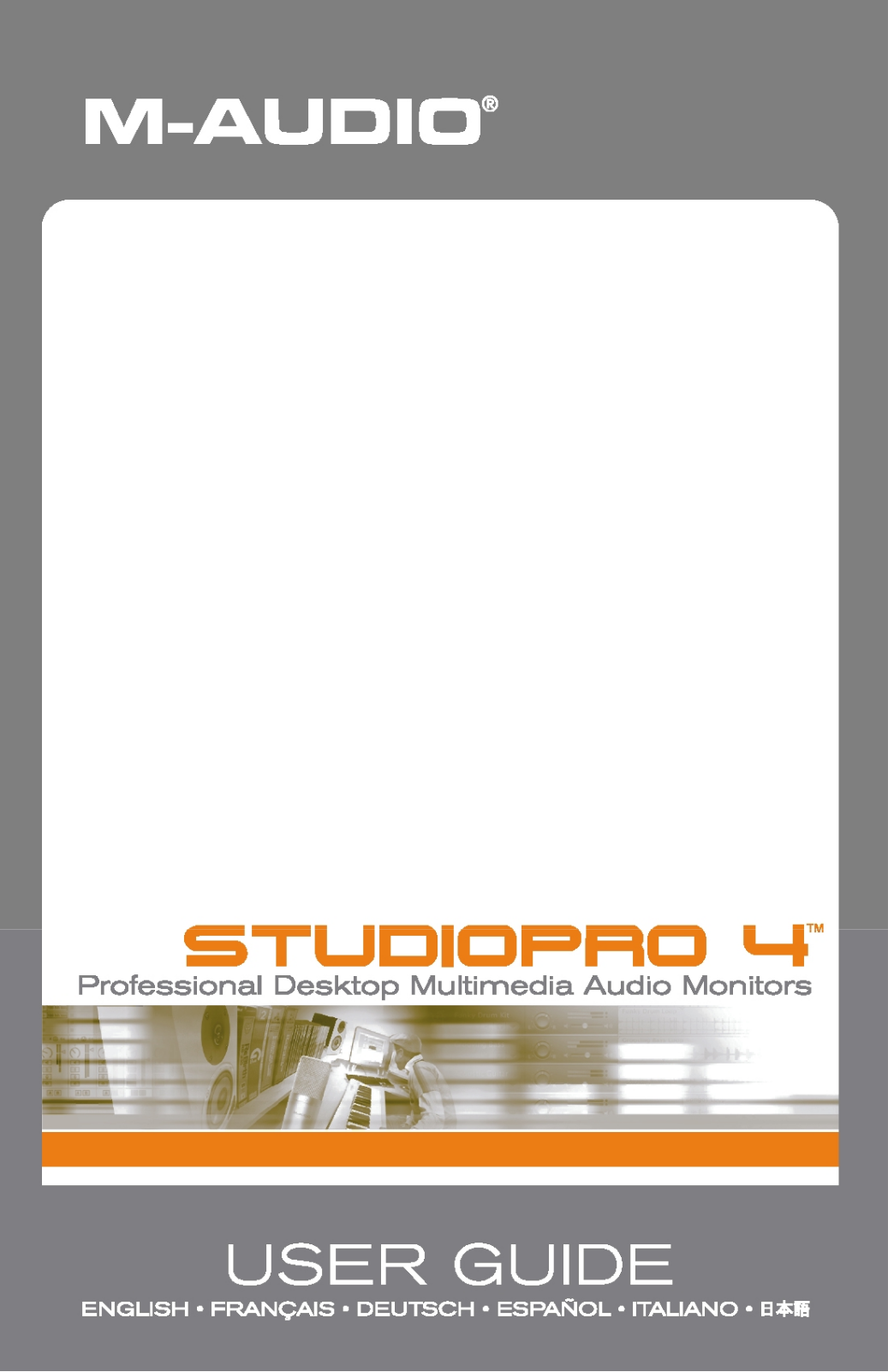 M-audio STUDIOPRO 4 User Manual