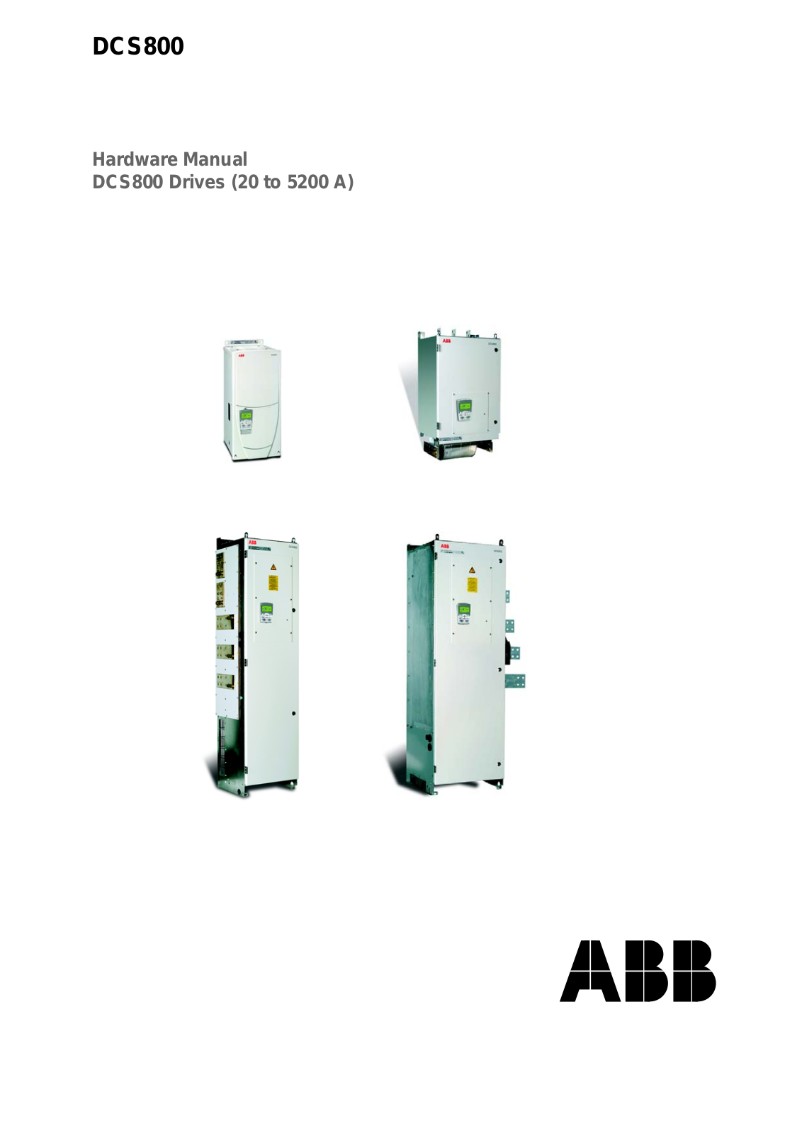 ABB DCS800 Hardware Manual