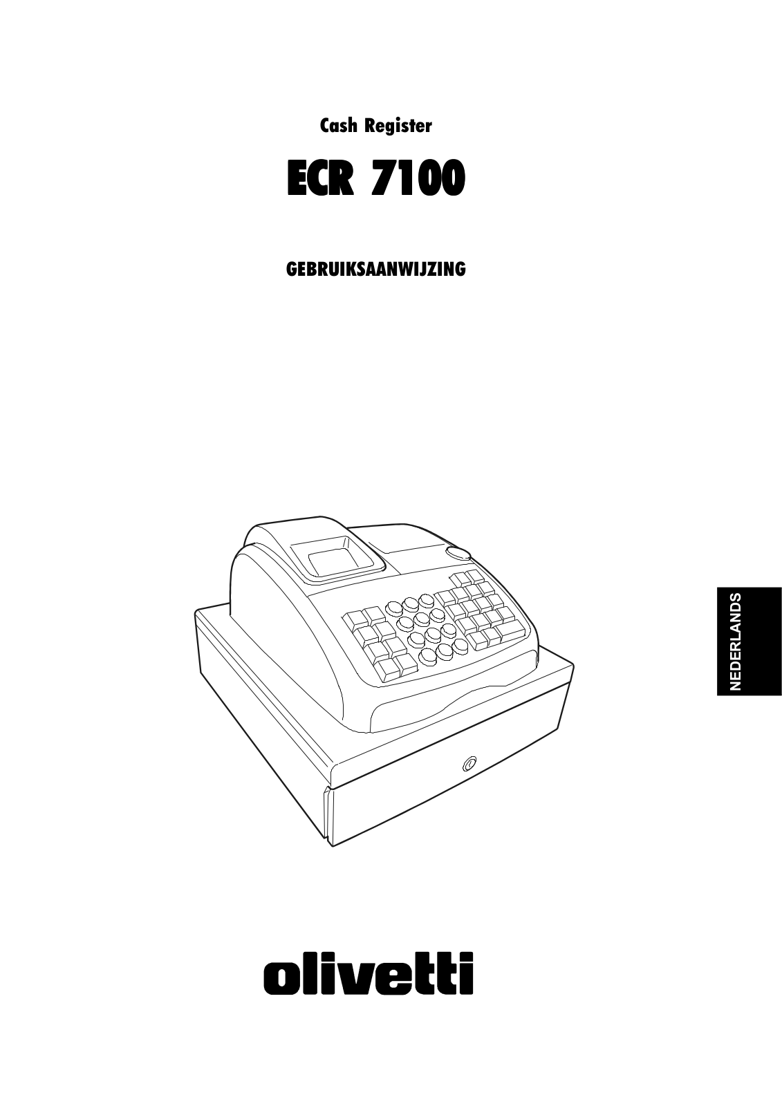 Olivetti ECR 7100 User Manual