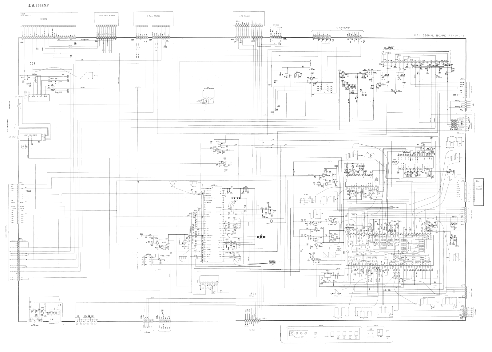 Toshiba 2938XP Schematic