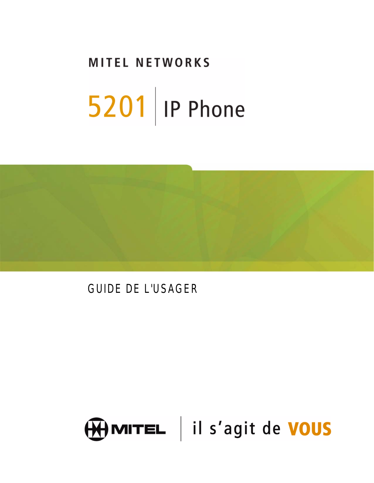 Mitel 5201 User Manual