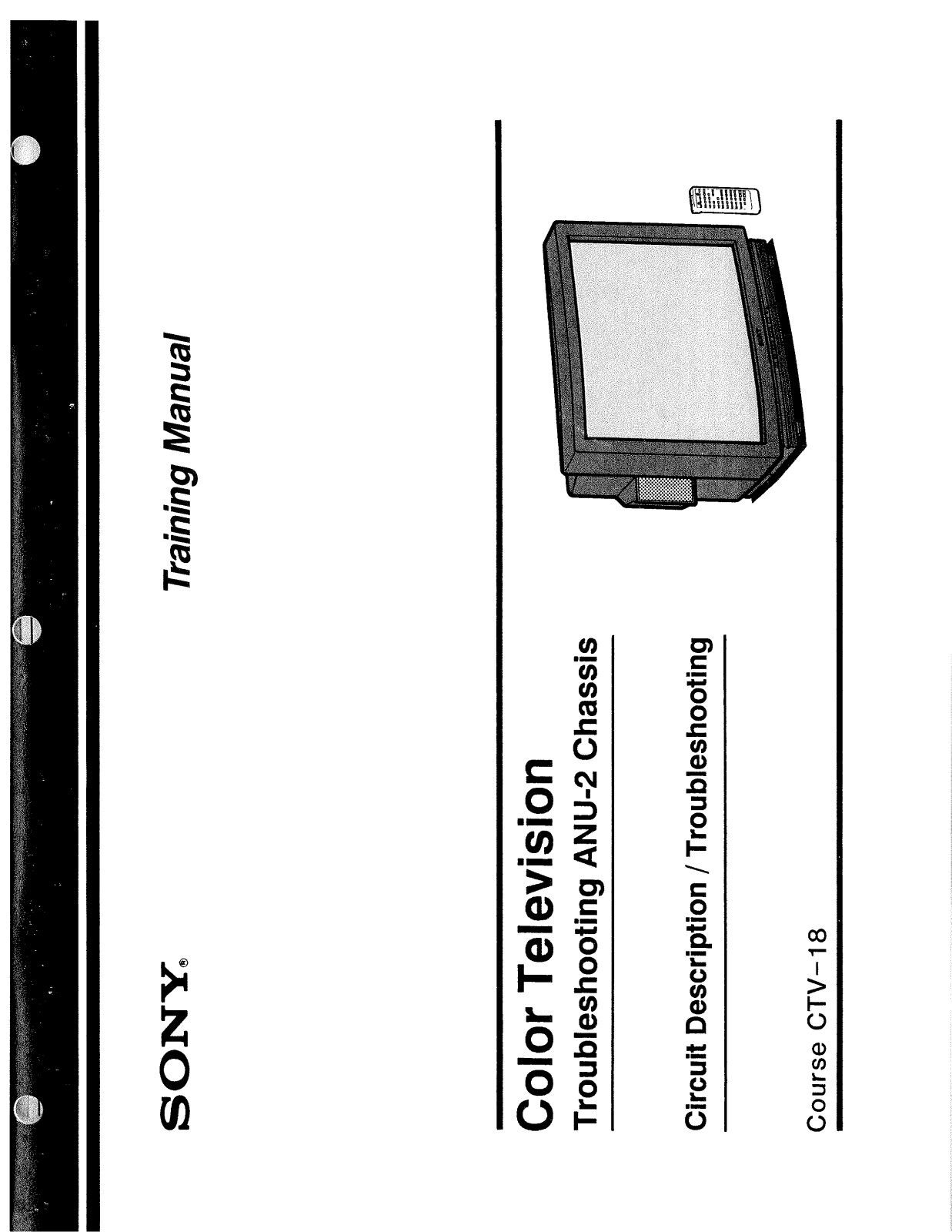 SONY KV20EXR10, KV20EXR20, KV27EXR10, KV27EXR15, KV27EXR20 Diagram