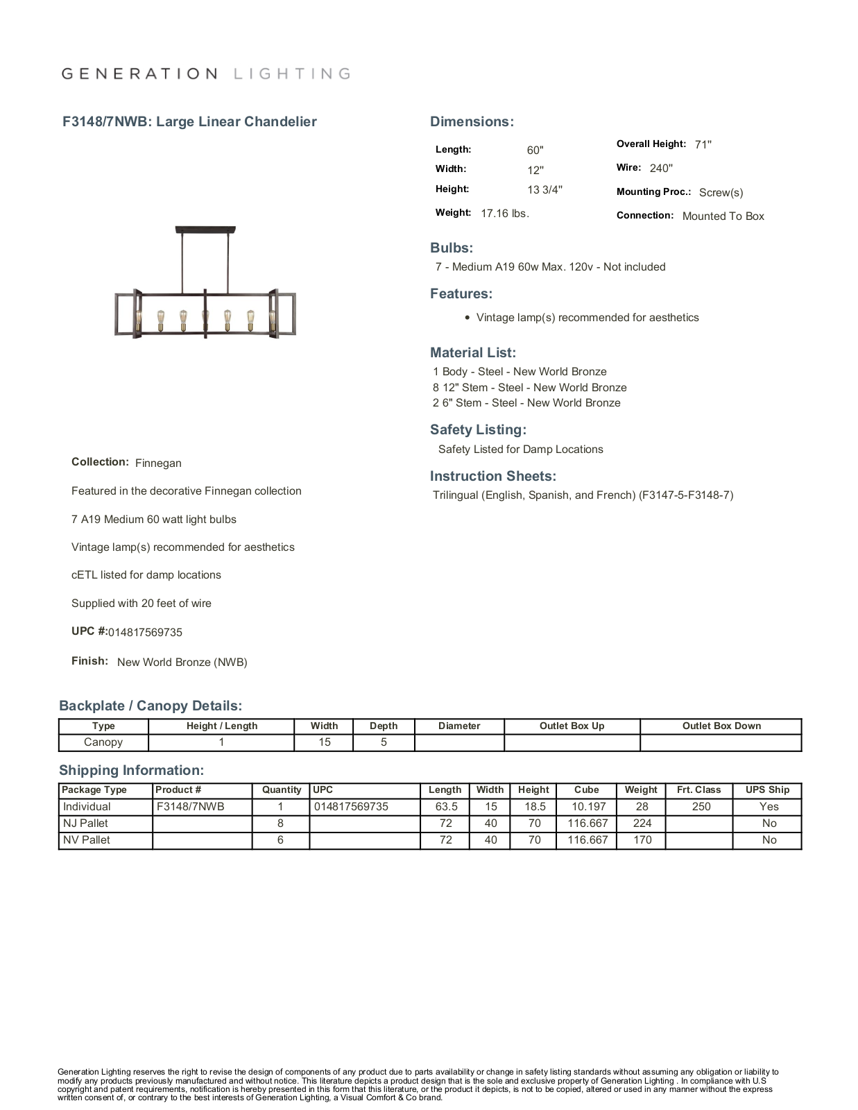 Mercury Row MROW9309 Specifications - ManualMachine.com