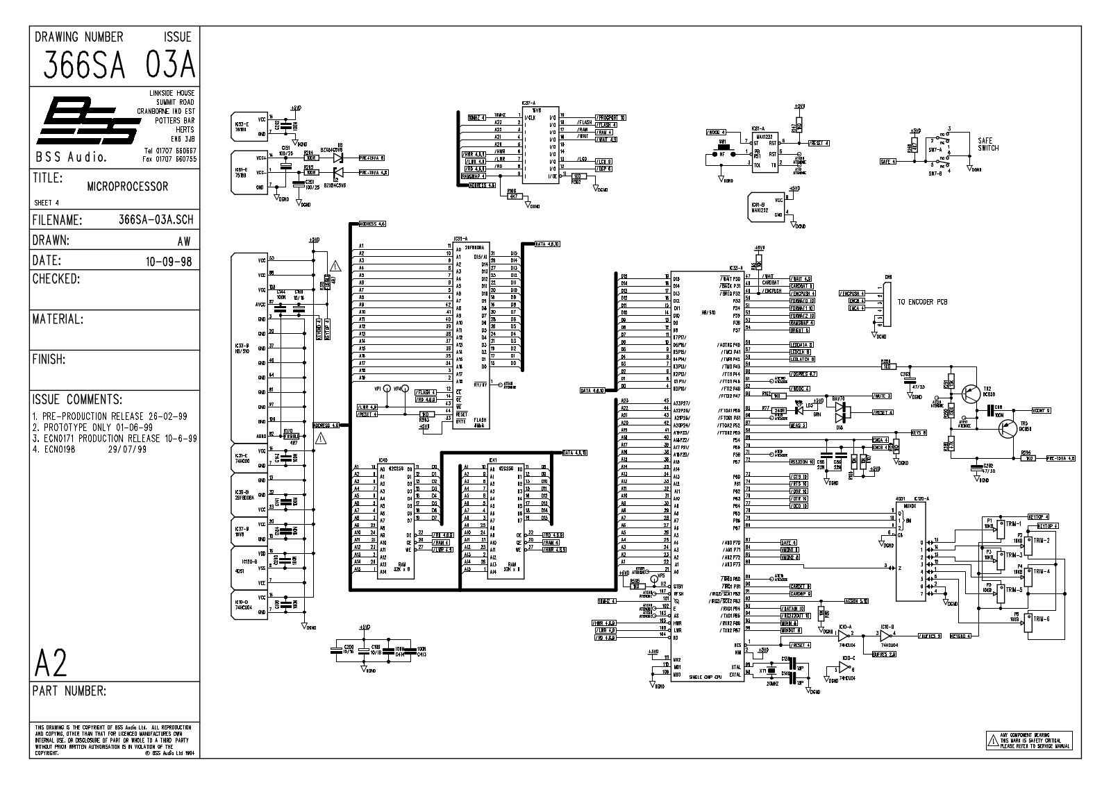 BSS FDS366, FDS366pa4-6 User Manual