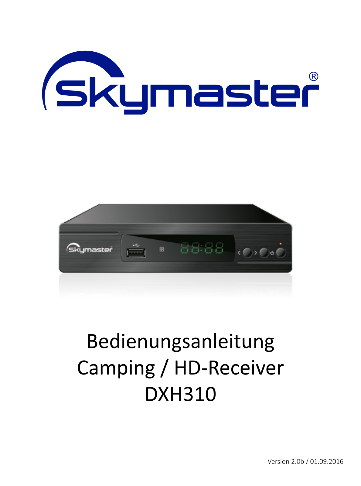 Skymaster DXH310 Operation Manual - ManualMachine.com