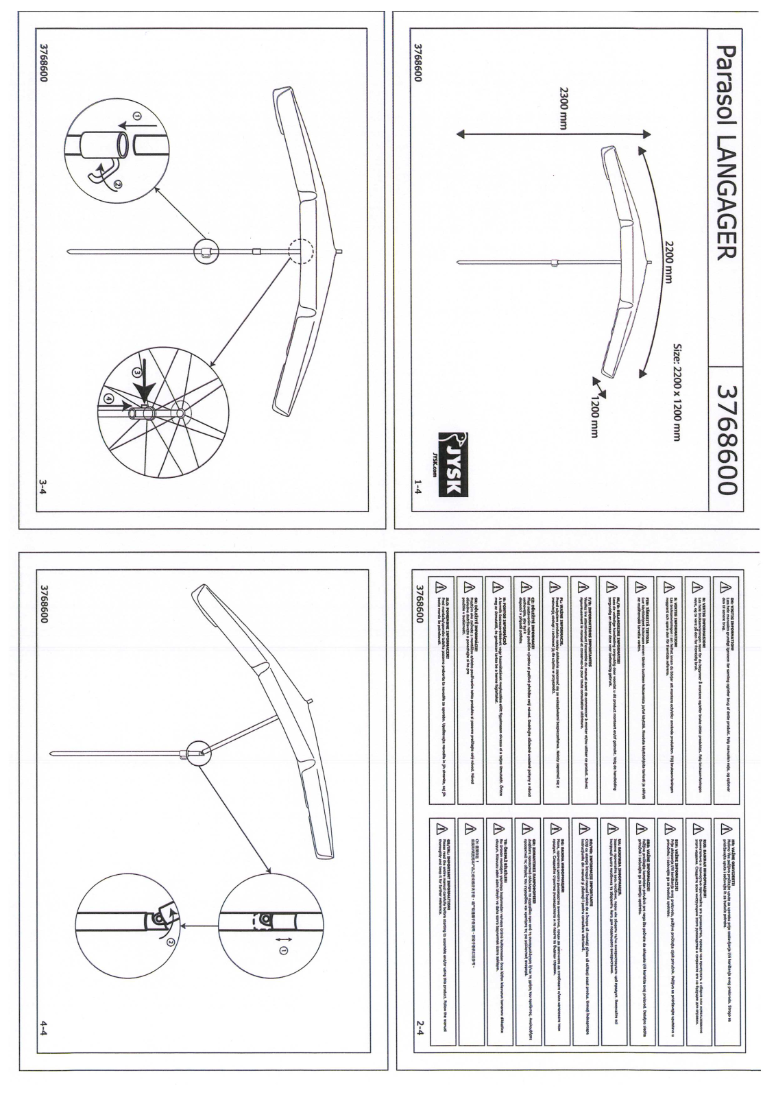 JYSK Langager User Manual