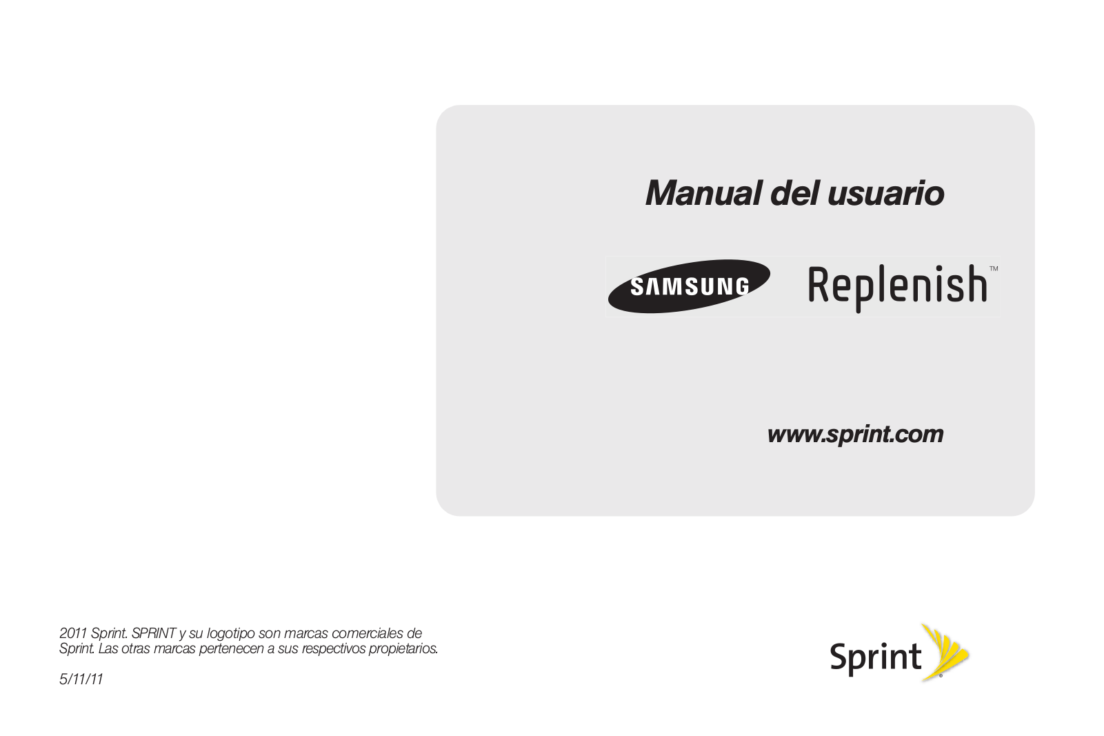 Samsung SPH-M580 User Manual