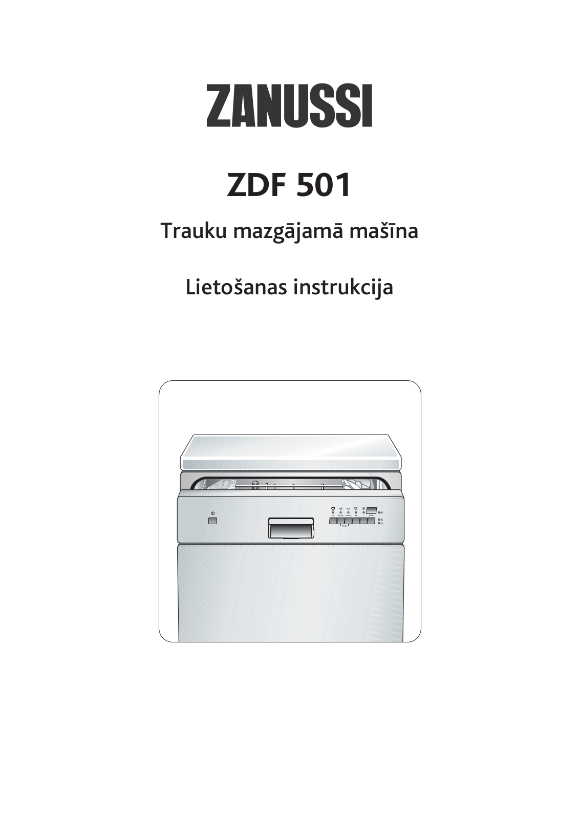 Zanussi ZDF501 User Manual