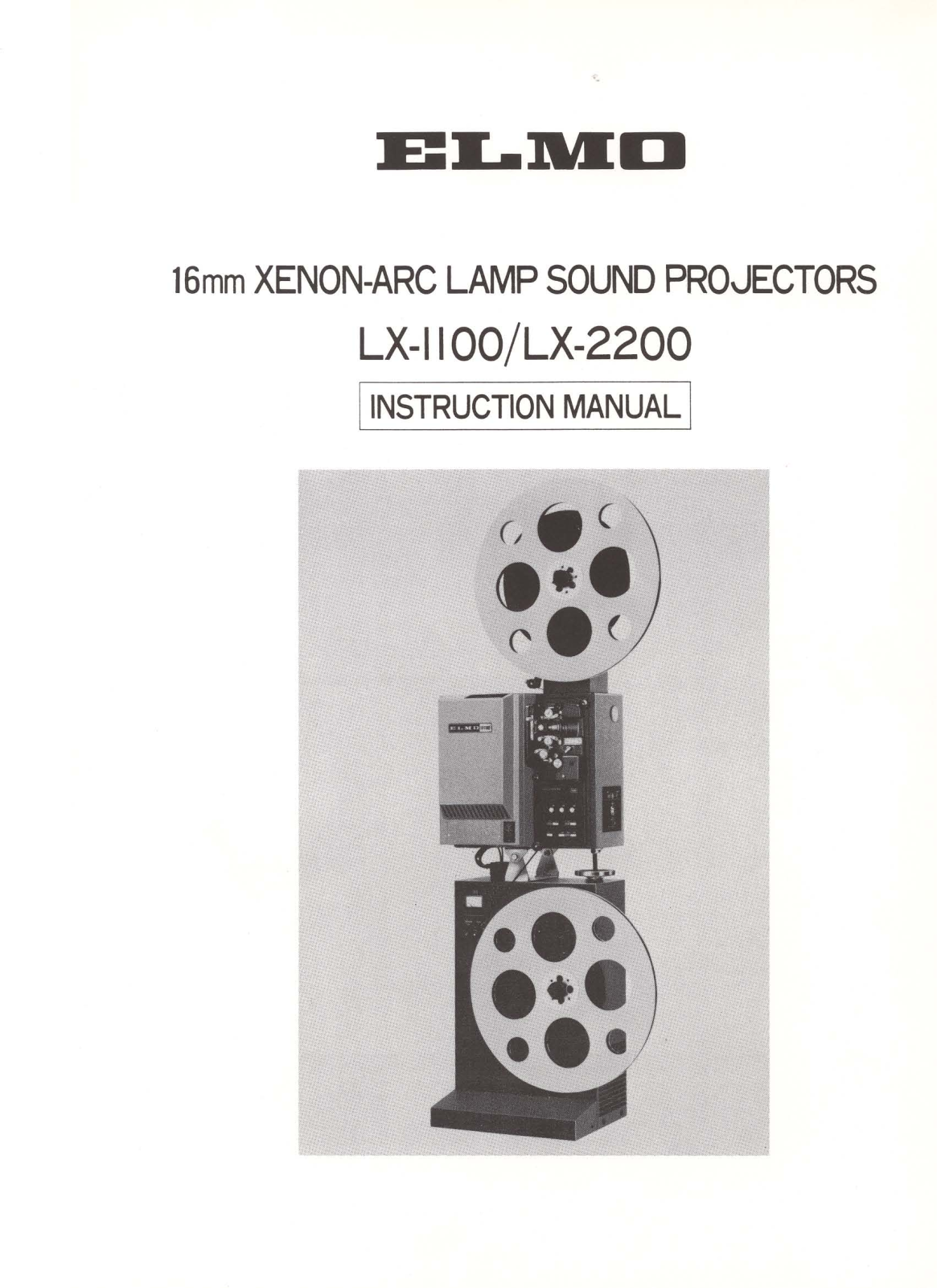 ELMO LX-2200 User's Manual